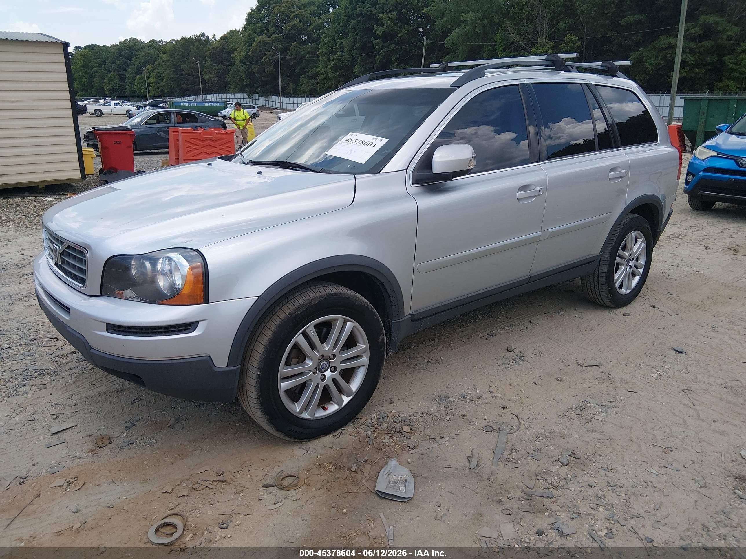 2009 Volvo Xc90 3.2 Silver vin: YV4CY982891502596