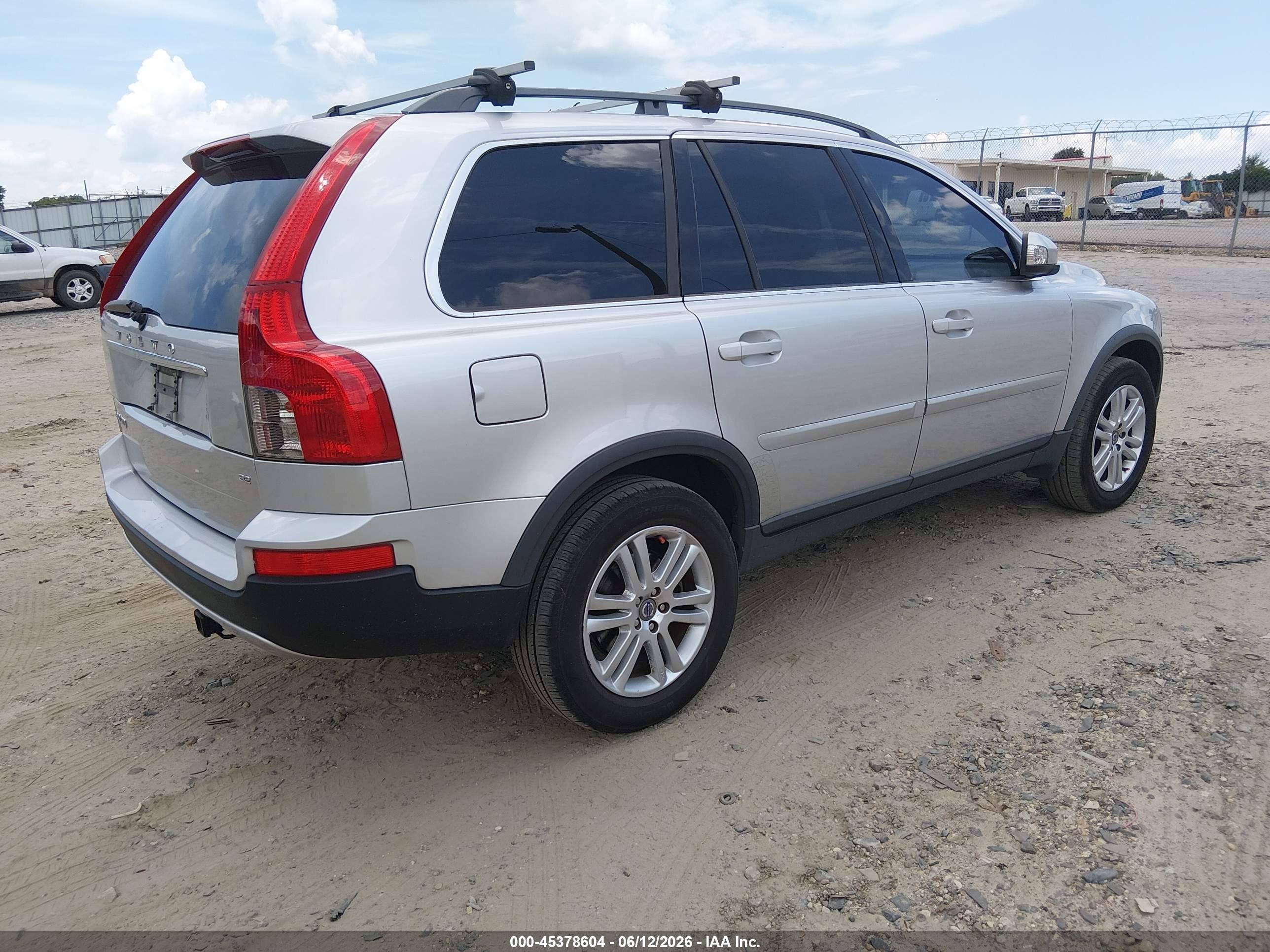 2009 Volvo Xc90 3.2 Silver vin: YV4CY982891502596