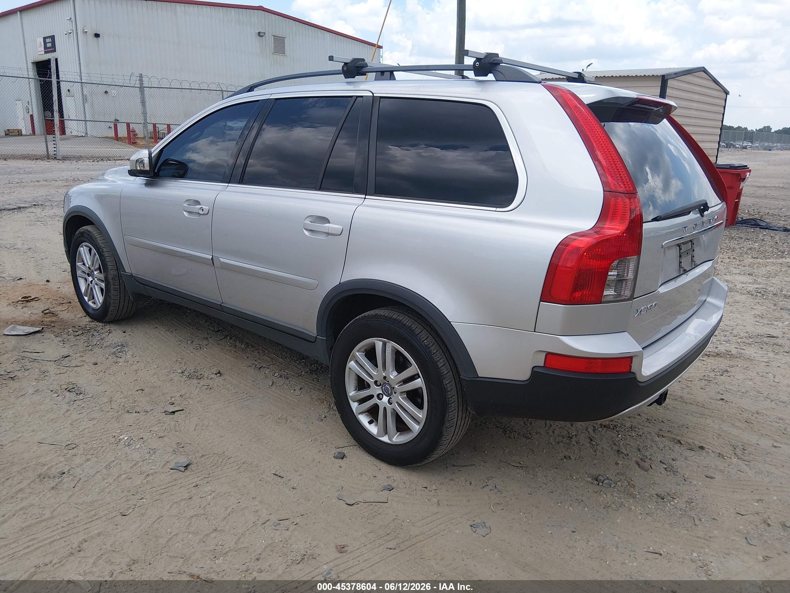 2009 Volvo Xc90 3.2 Silver vin: YV4CY982891502596