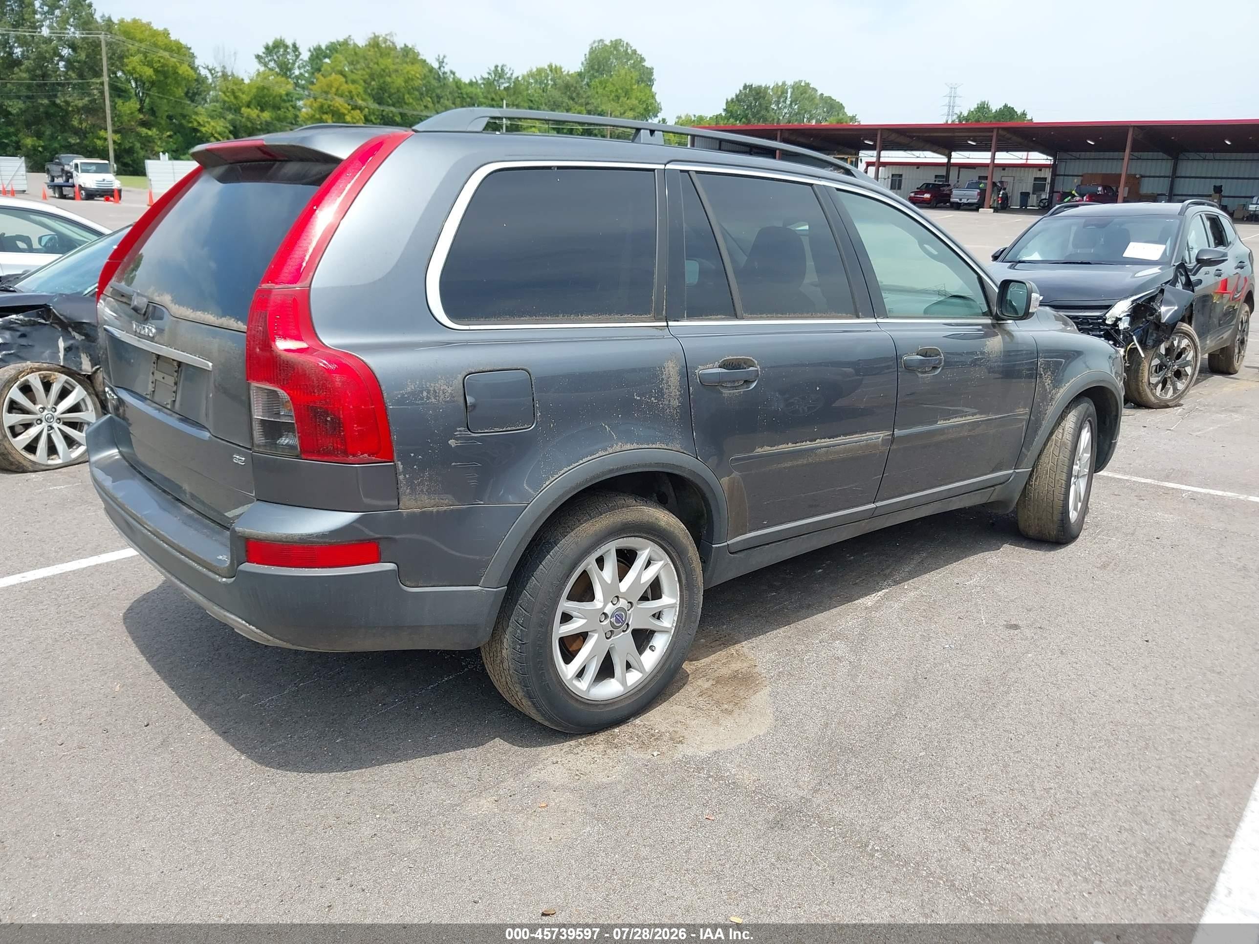 2007 Volvo Xc90 3.2 Серый vin: YV4CY982971342001
