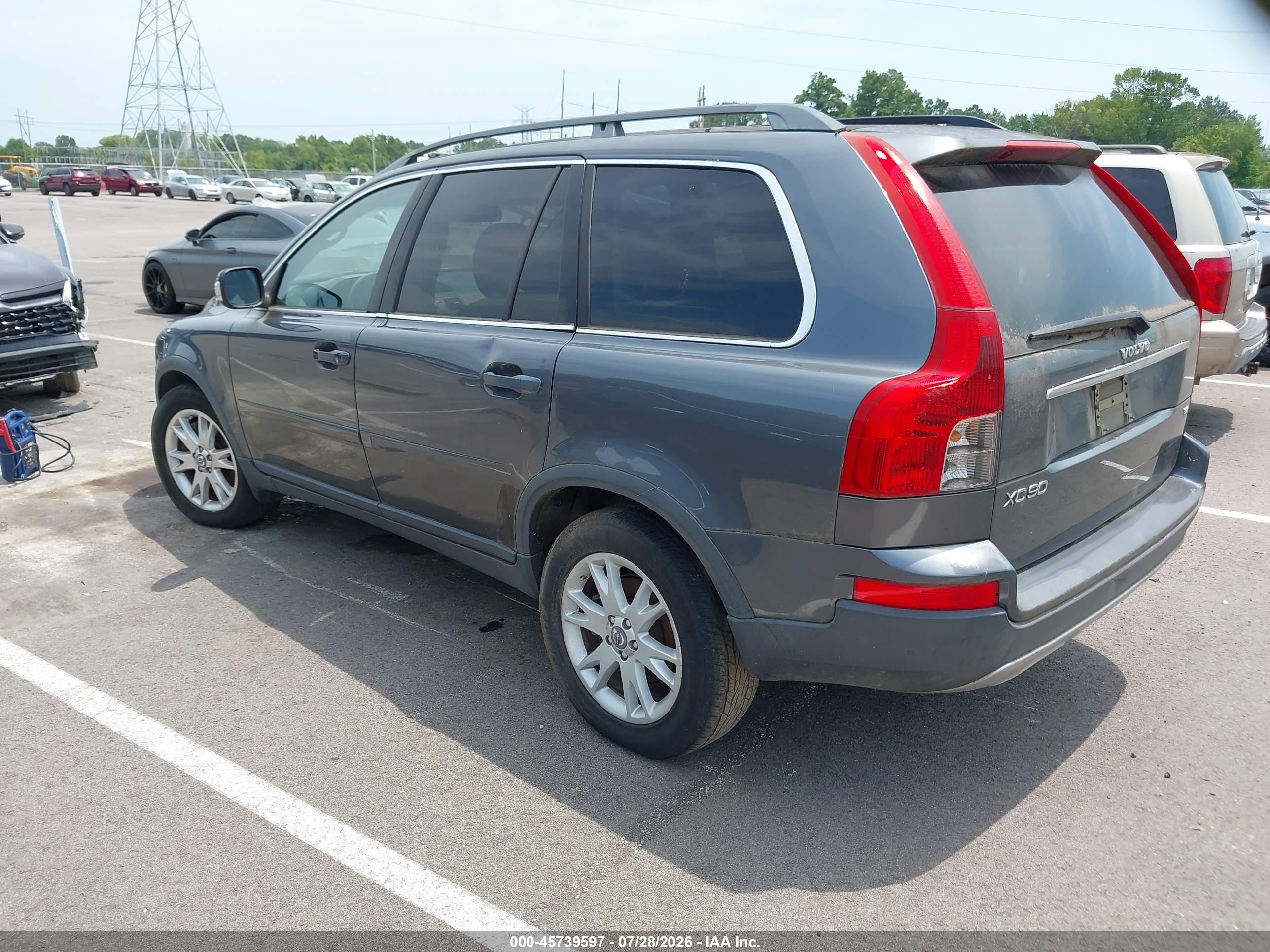 2007 Volvo Xc90 3.2 Серый vin: YV4CY982971342001