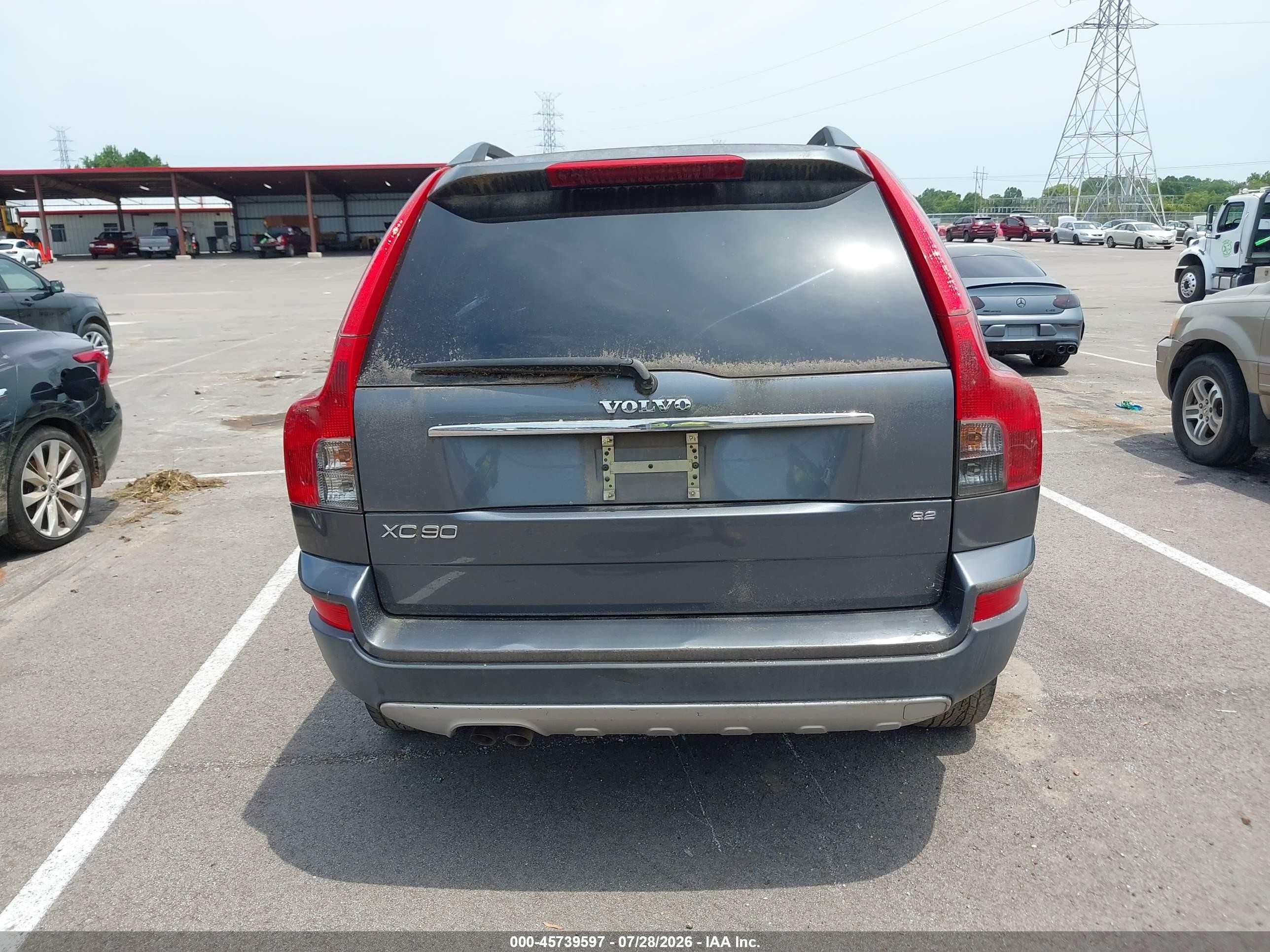 2007 Volvo Xc90 3.2 Серый vin: YV4CY982971342001