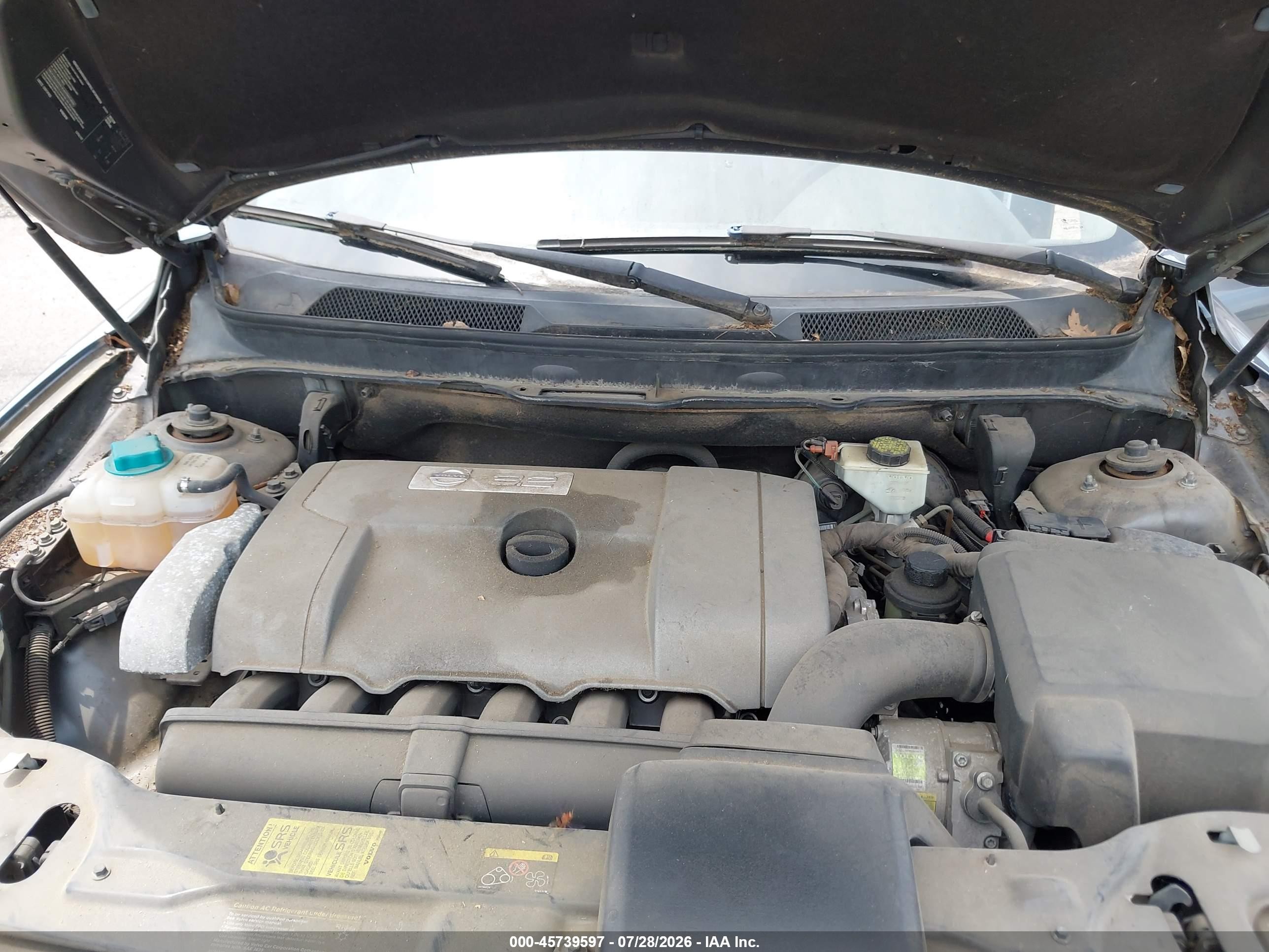 2007 Volvo Xc90 3.2 Серый vin: YV4CY982971342001