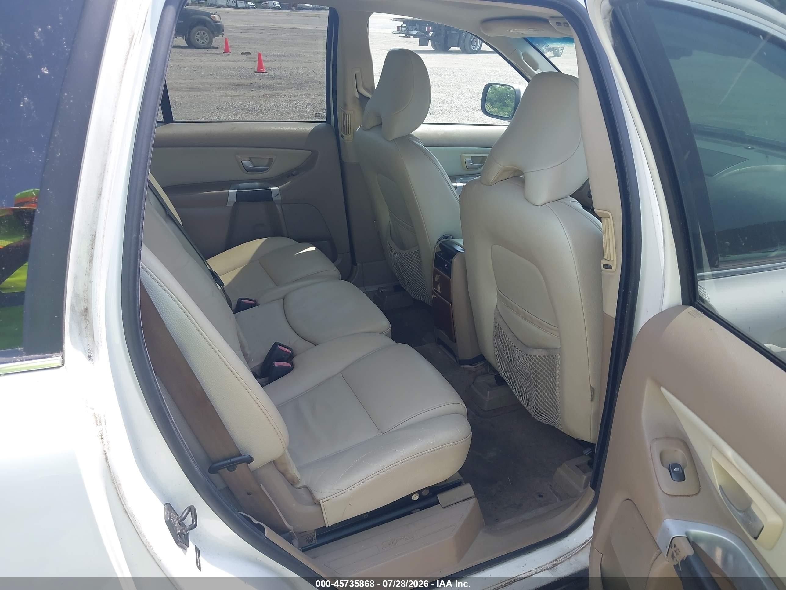 2007 Volvo Xc90 3.2 White vin: YV4CY982971346372