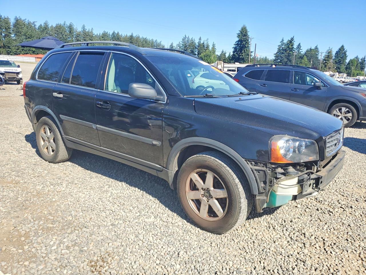 2006 Volvo Xc90 Black vin: YV4CZ592361238834