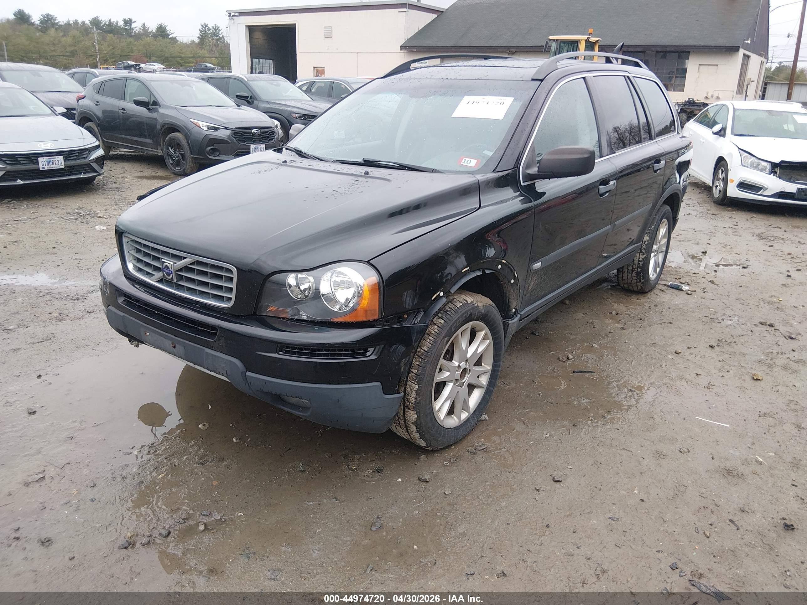 2006 Volvo Xc90 2.5t Black vin: YV4CZ592361267119
