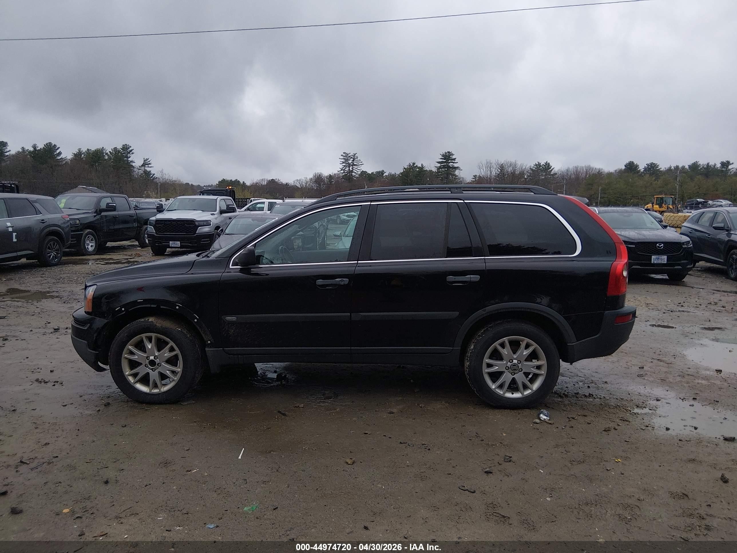 2006 Volvo Xc90 2.5t Black vin: YV4CZ592361267119