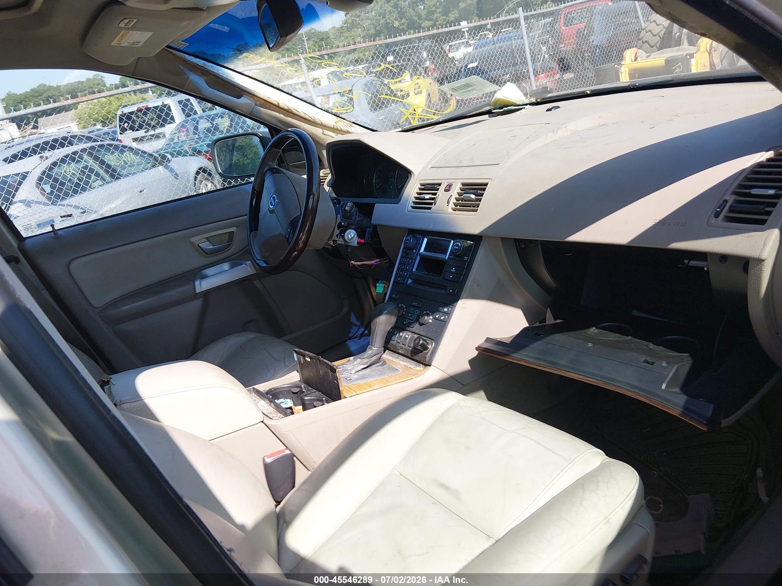 2006 Volvo Xc90 2.5t Gray vin: YV4CZ592561275450