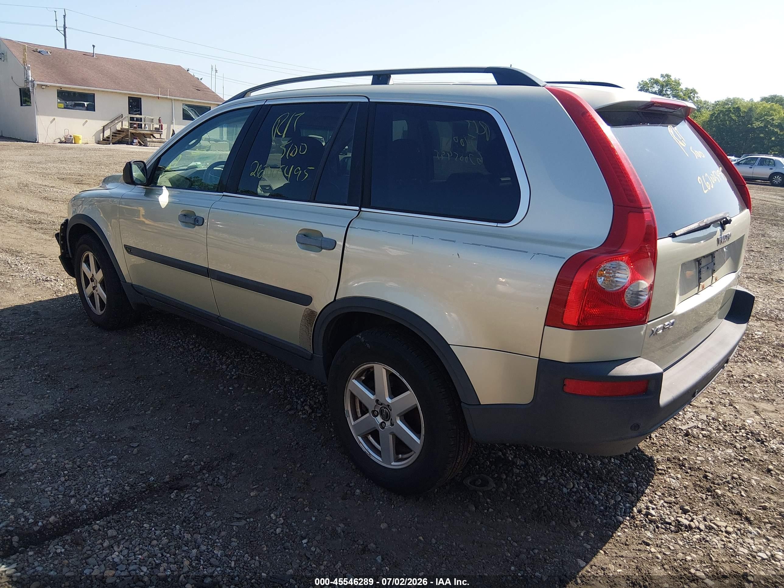 2006 Volvo Xc90 2.5t Gray vin: YV4CZ592561275450