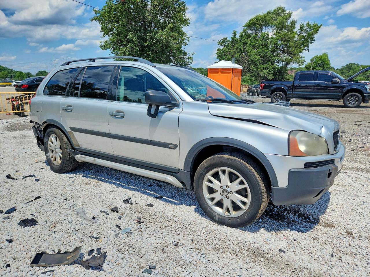 2006 Volvo Xc90 Silver vin: YV4CZ592761290175