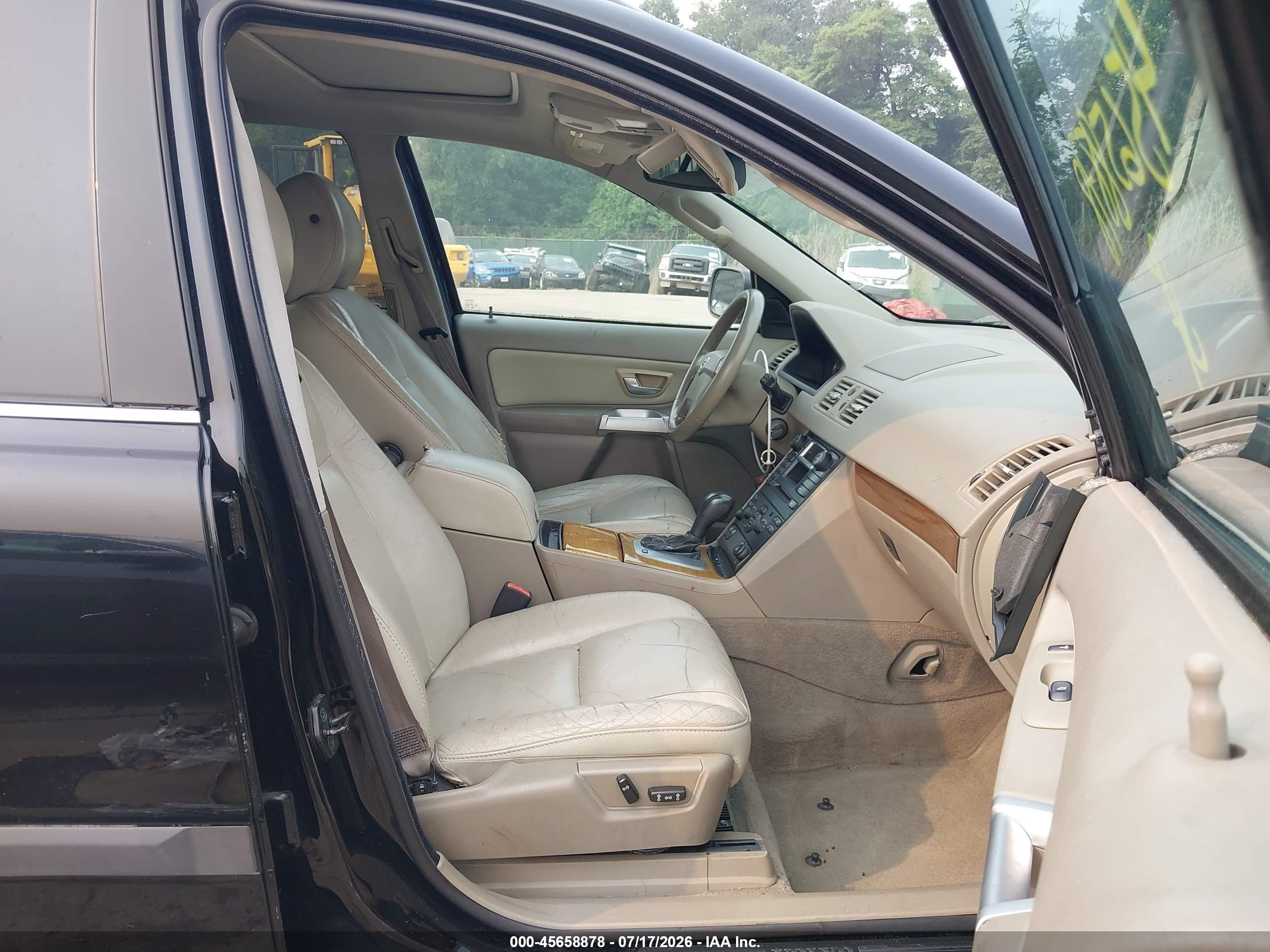2006 Volvo Xc90 2.5t Black vin: YV4CZ592X61291644