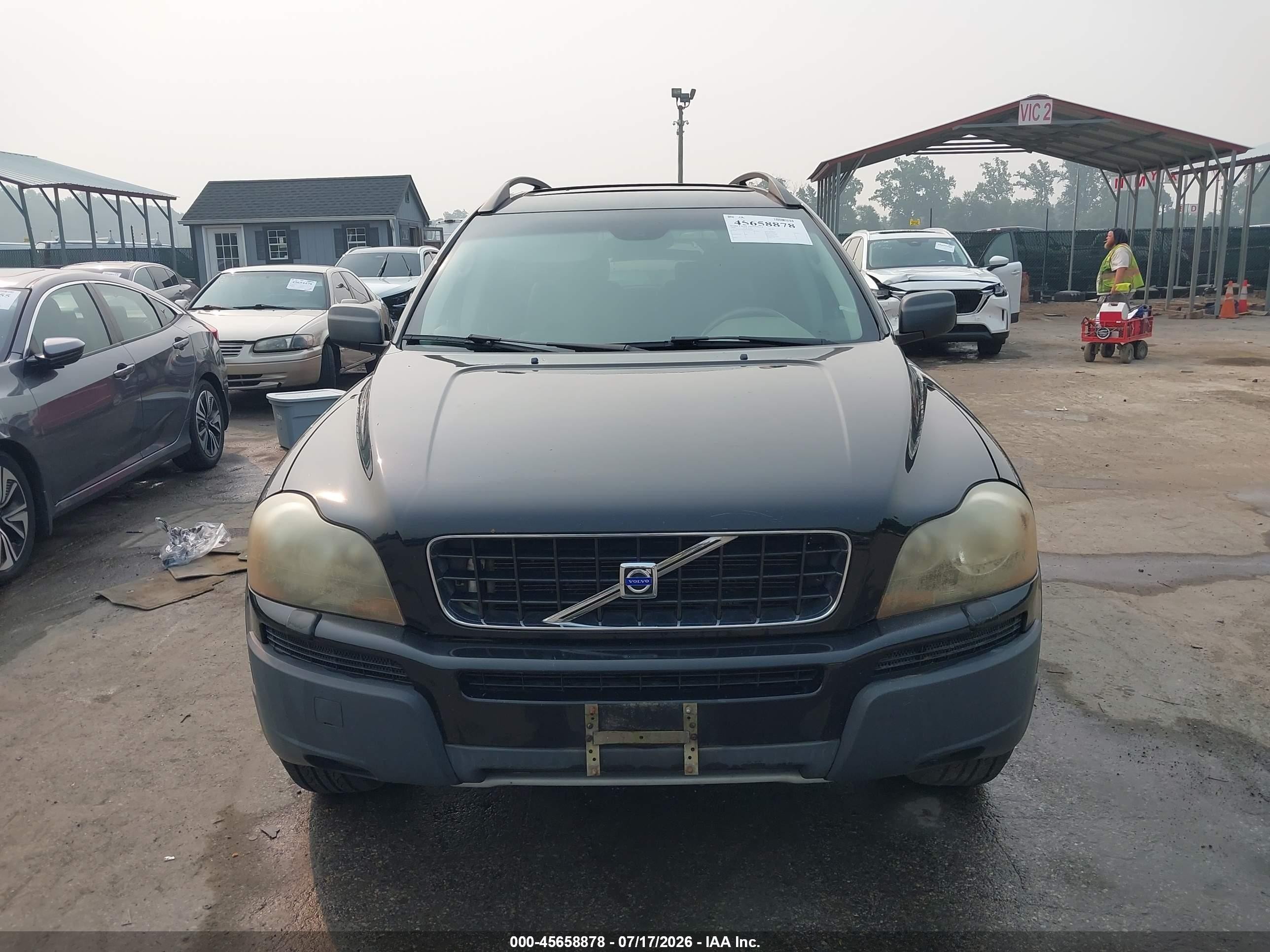 2006 Volvo Xc90 2.5t Black vin: YV4CZ592X61291644