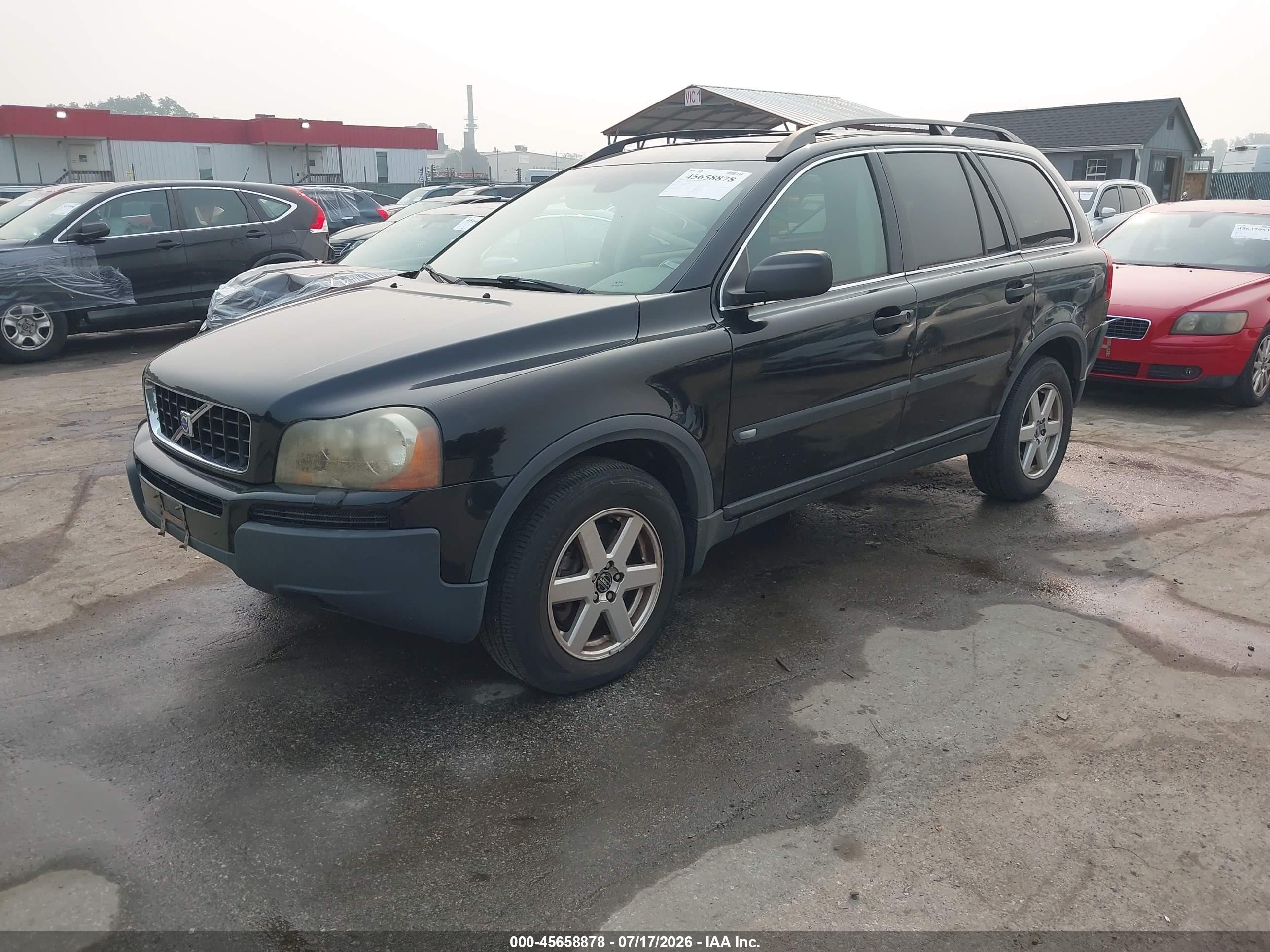 2006 Volvo Xc90 2.5t Black vin: YV4CZ592X61291644
