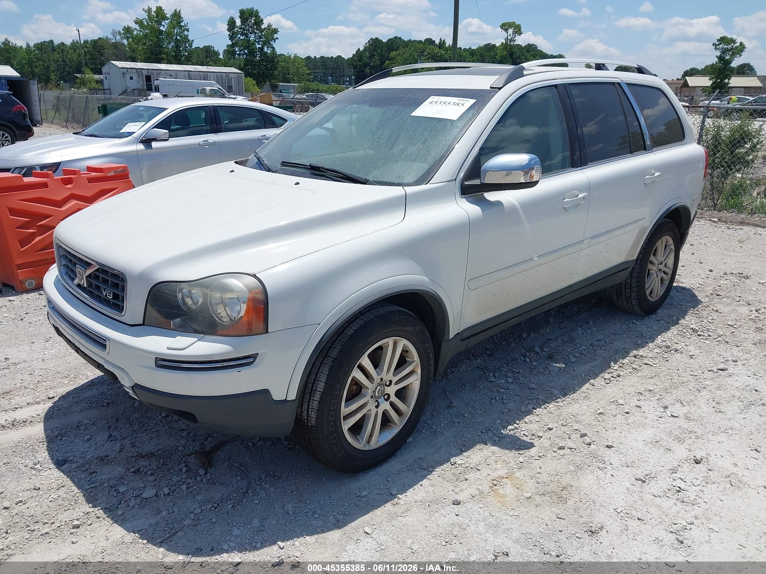 2008 Volvo Xc90 V8 White vin: YV4CZ852281445290