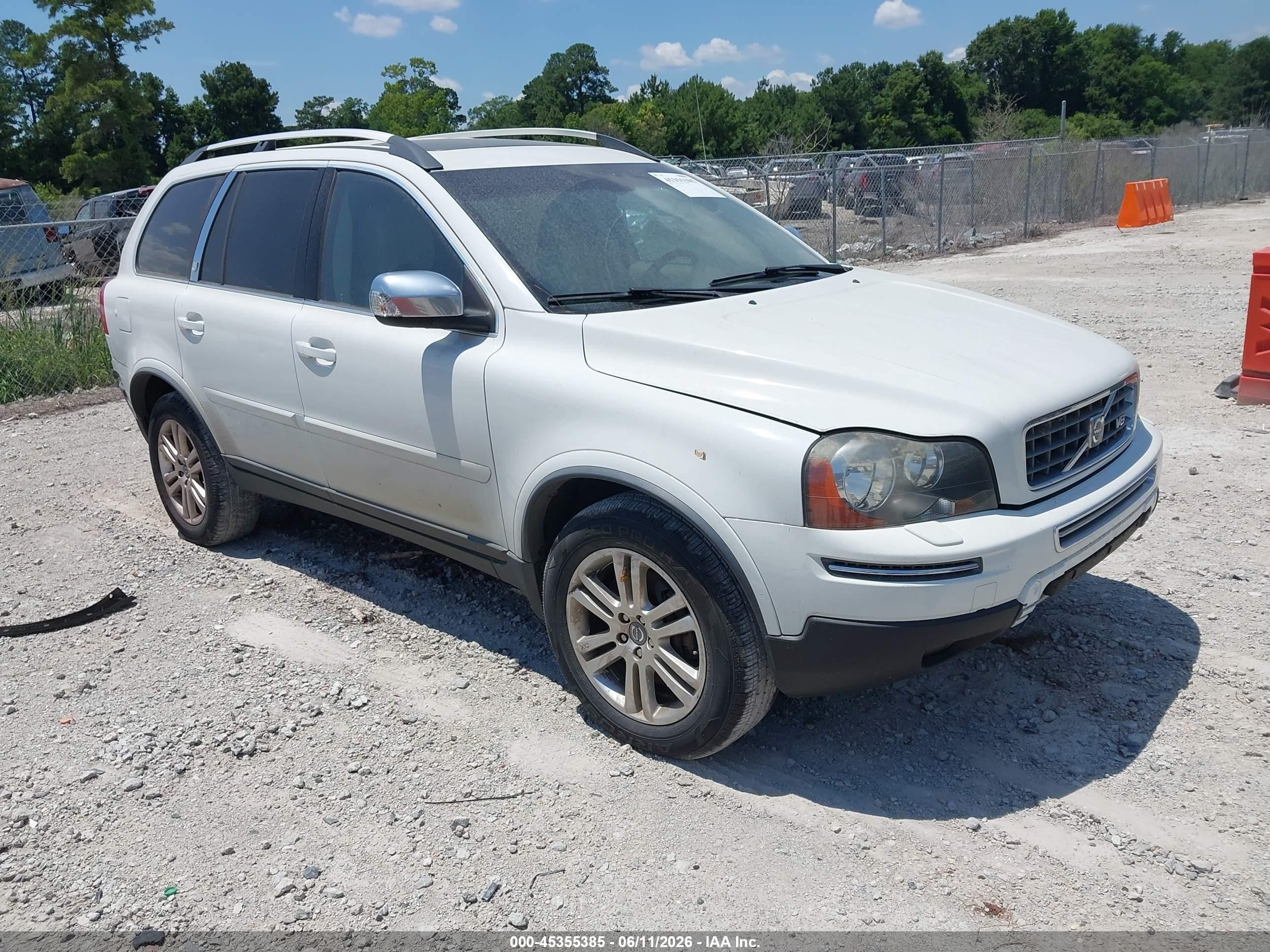 2008 Volvo Xc90 V8 White vin: YV4CZ852281445290
