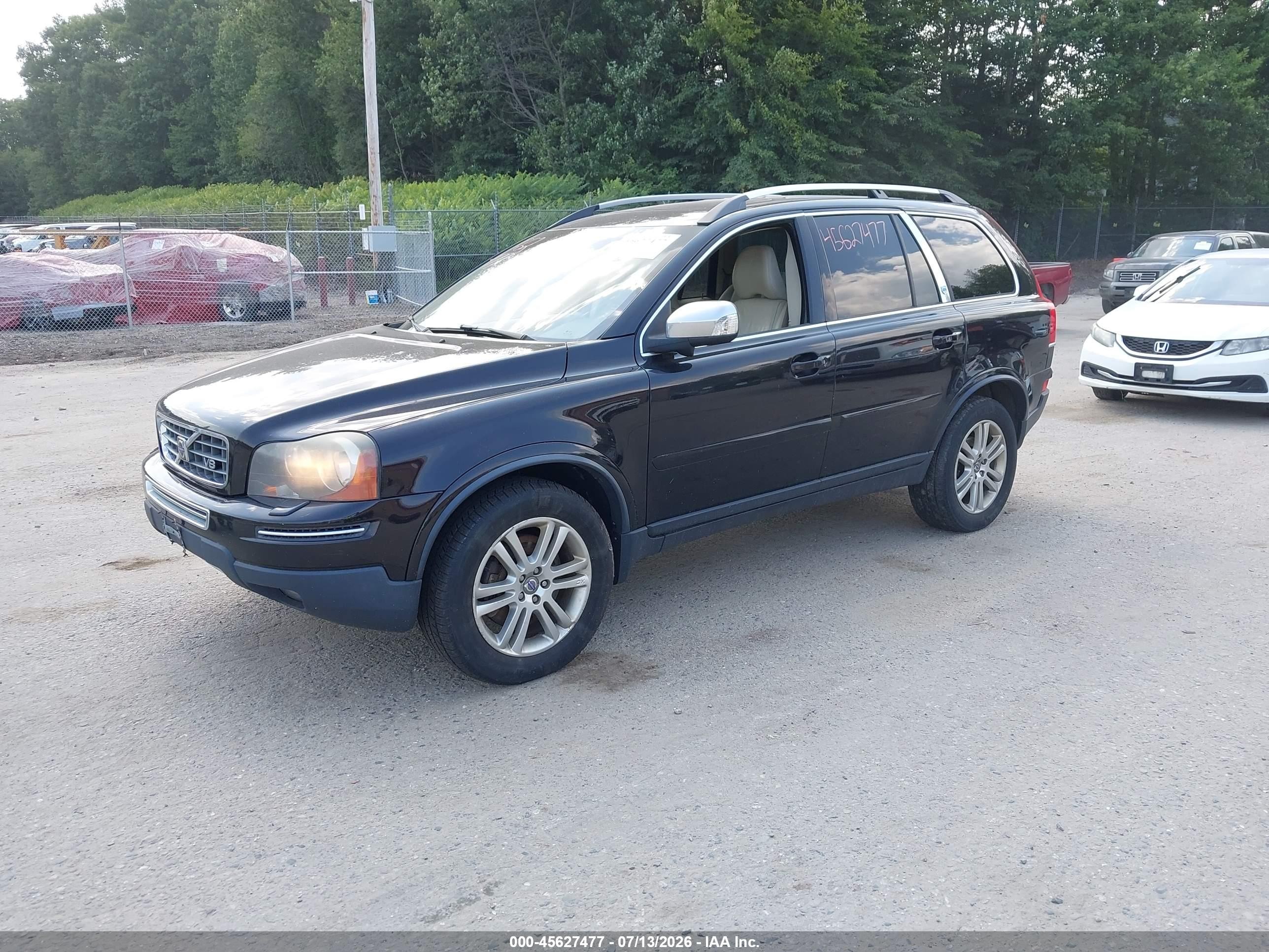 2008 Volvo Xc90 V8 Black vin: YV4CZ852281460453