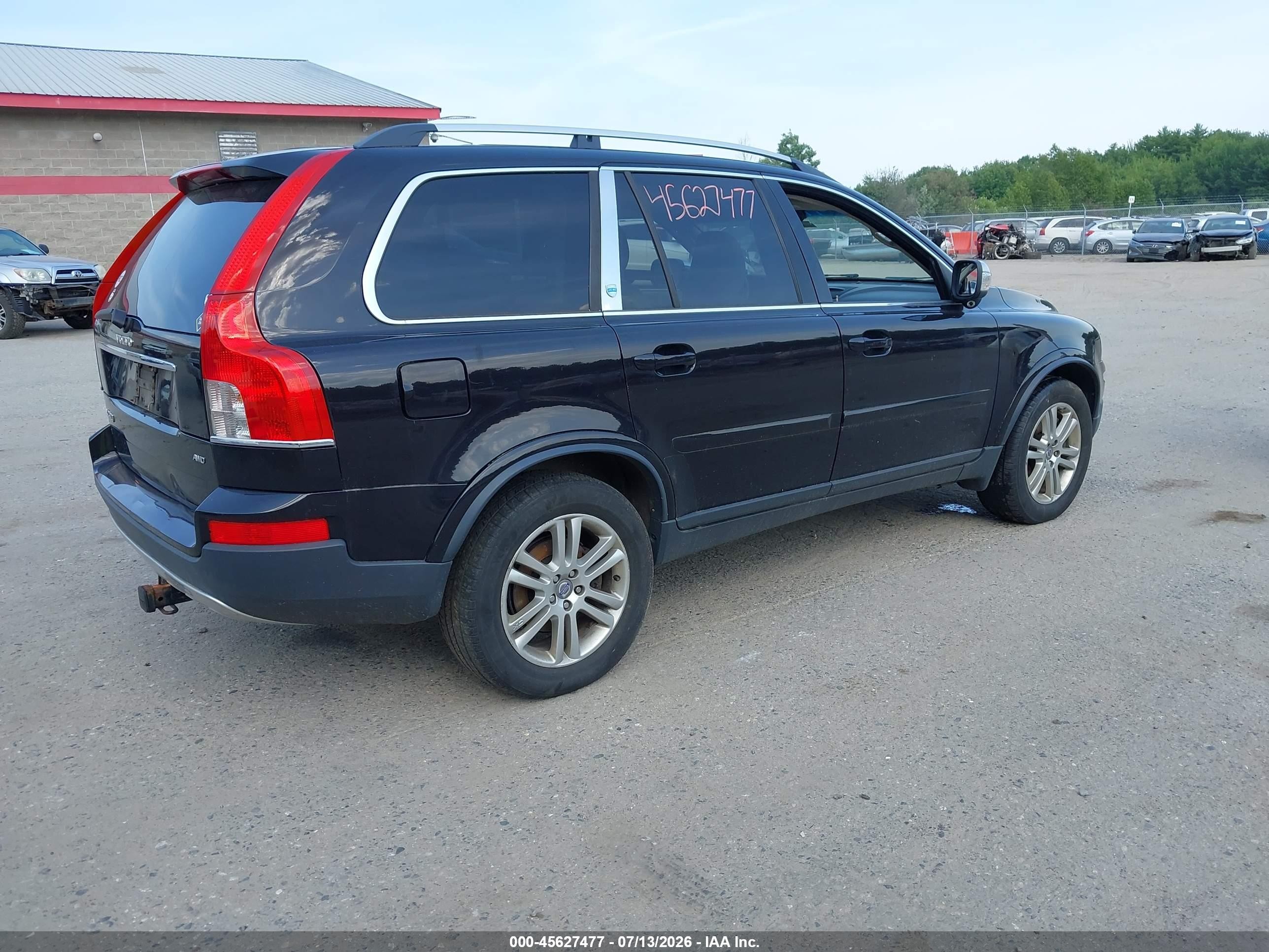 2008 Volvo Xc90 V8 Black vin: YV4CZ852281460453