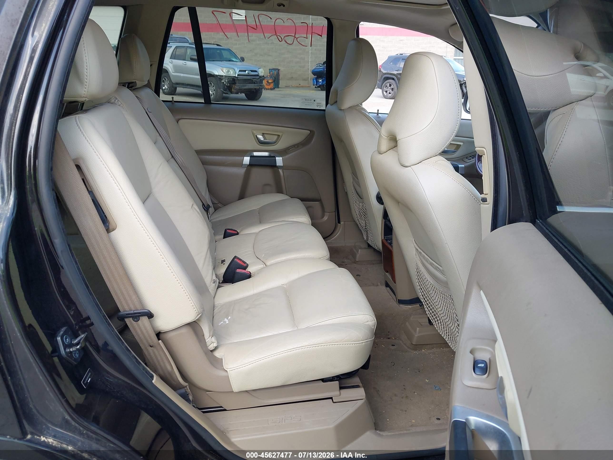 2008 Volvo Xc90 V8 Black vin: YV4CZ852281460453