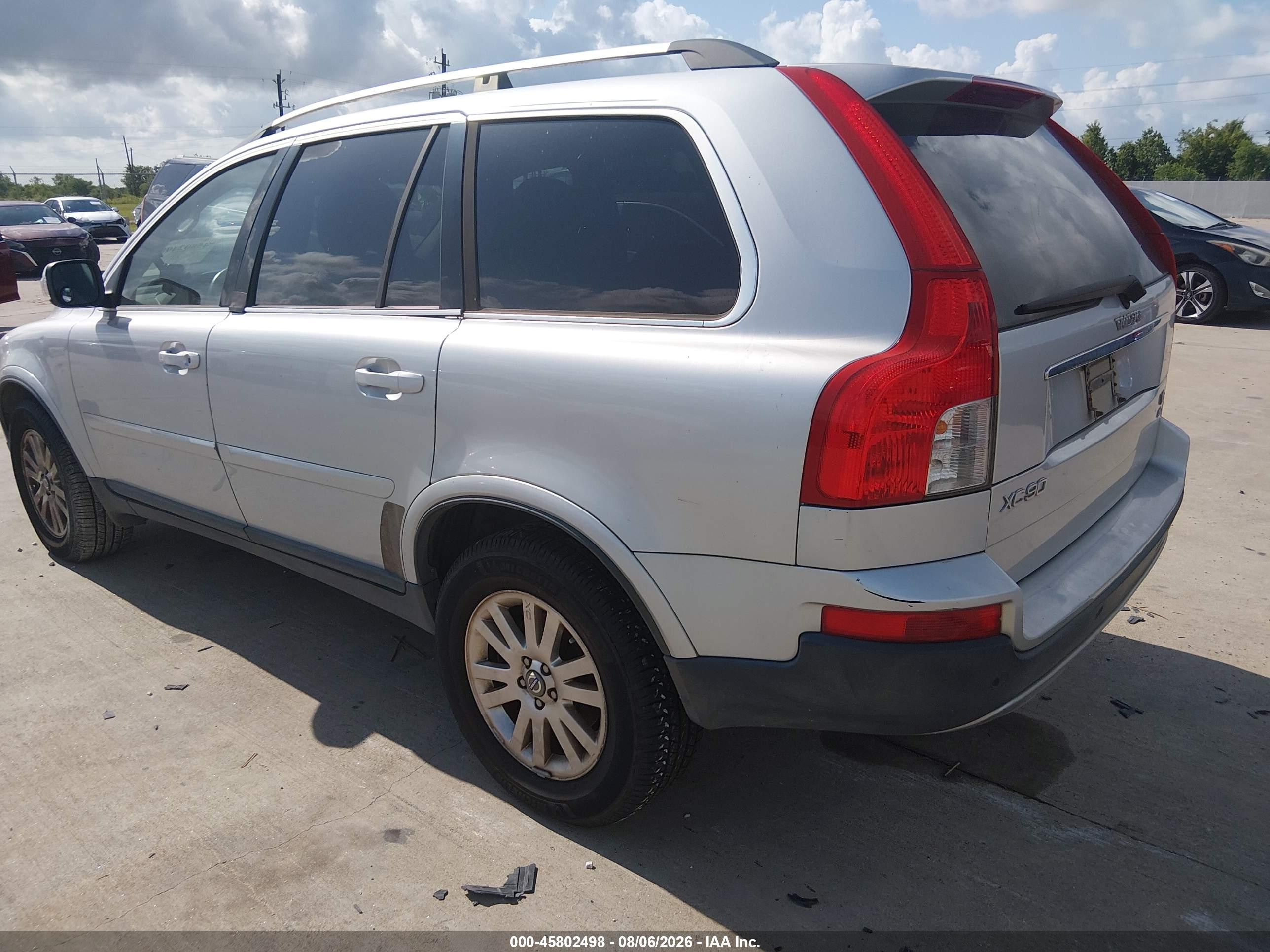 2007 Volvo Xc90 V8 Silver vin: YV4CZ852371359081