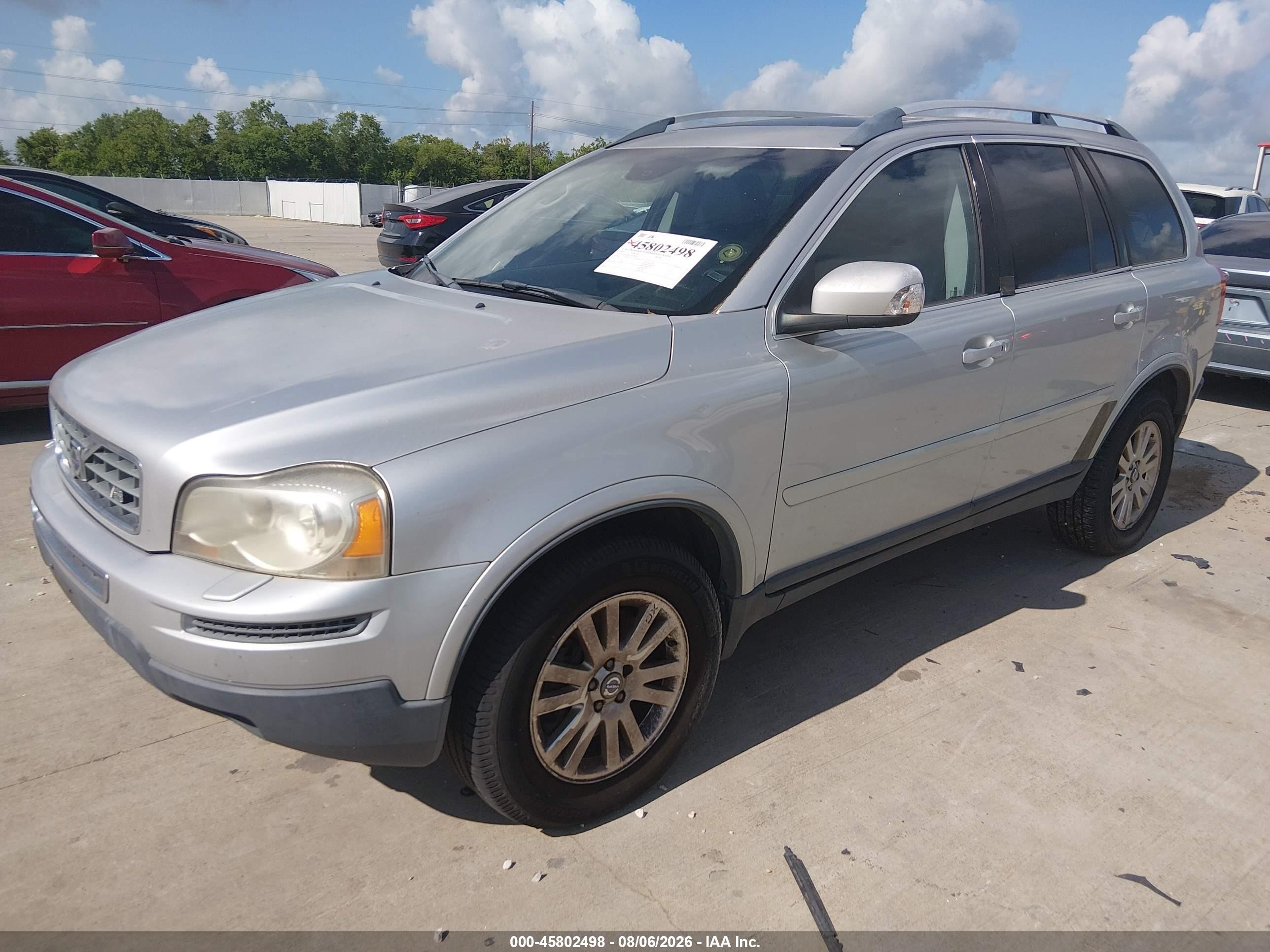 2007 Volvo Xc90 V8 Silver vin: YV4CZ852371359081