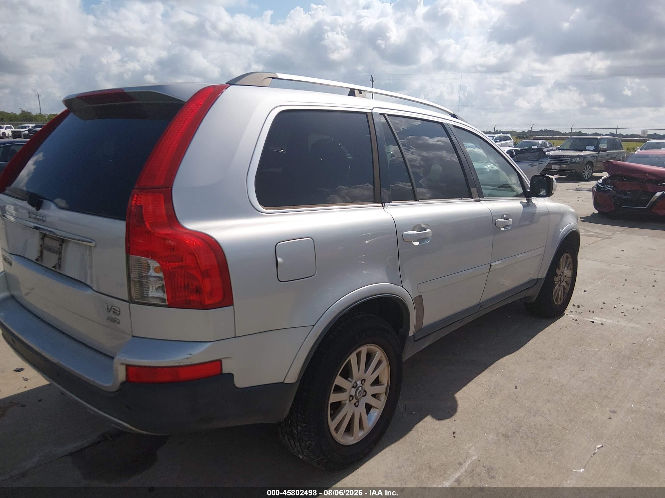 2007 Volvo Xc90 V8 Silver vin: YV4CZ852371359081