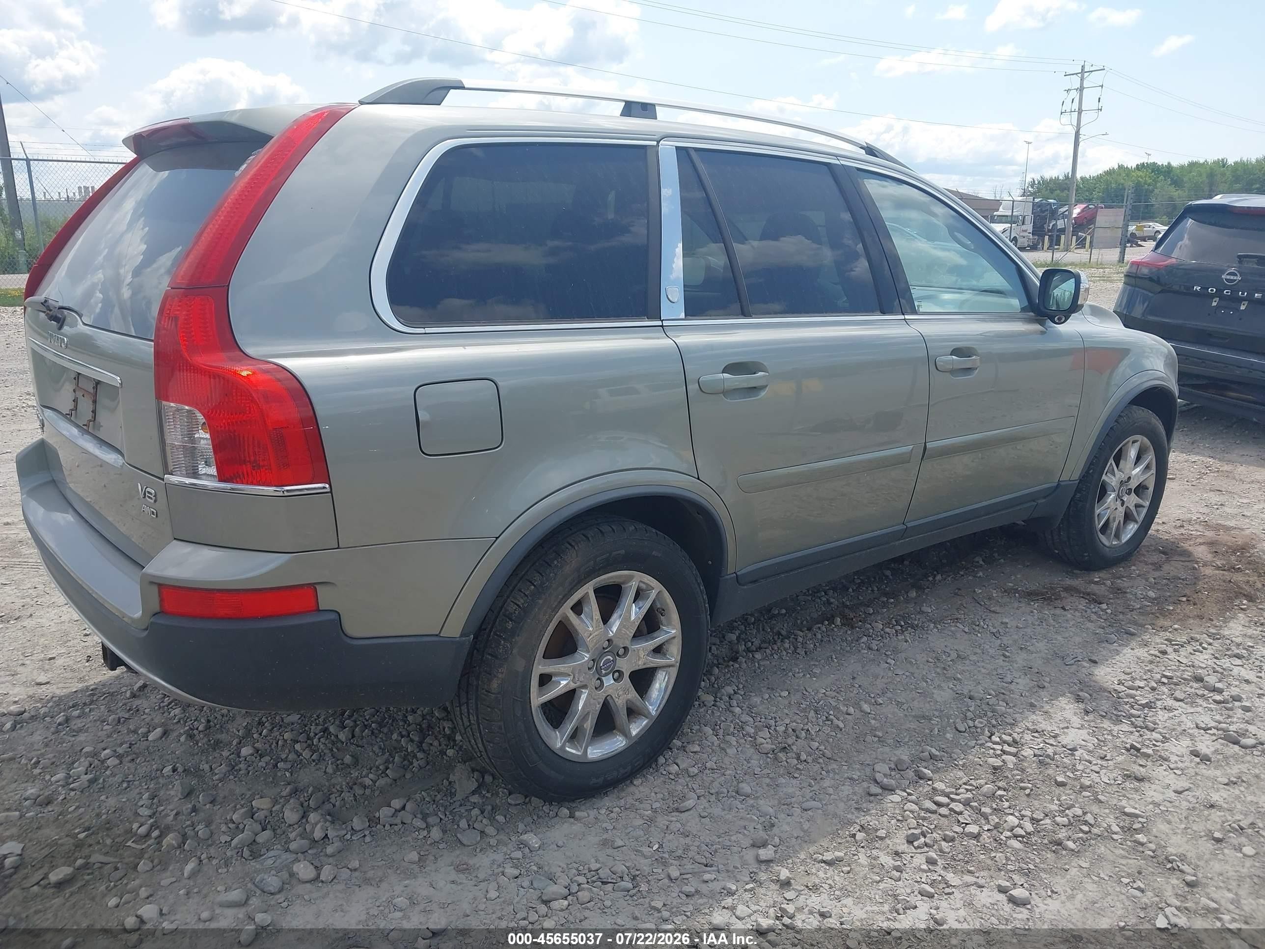 2008 Volvo Xc90 V8 Tan vin: YV4CZ852381466133