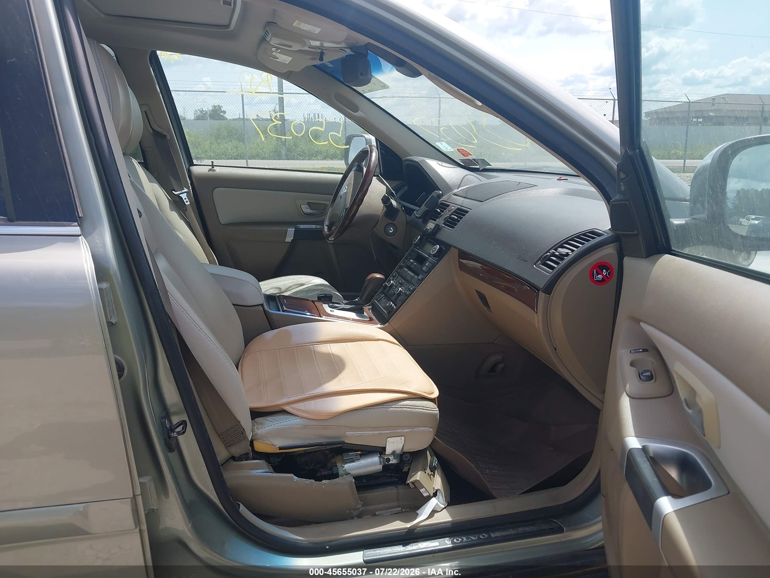 2008 Volvo Xc90 V8 Tan vin: YV4CZ852381466133
