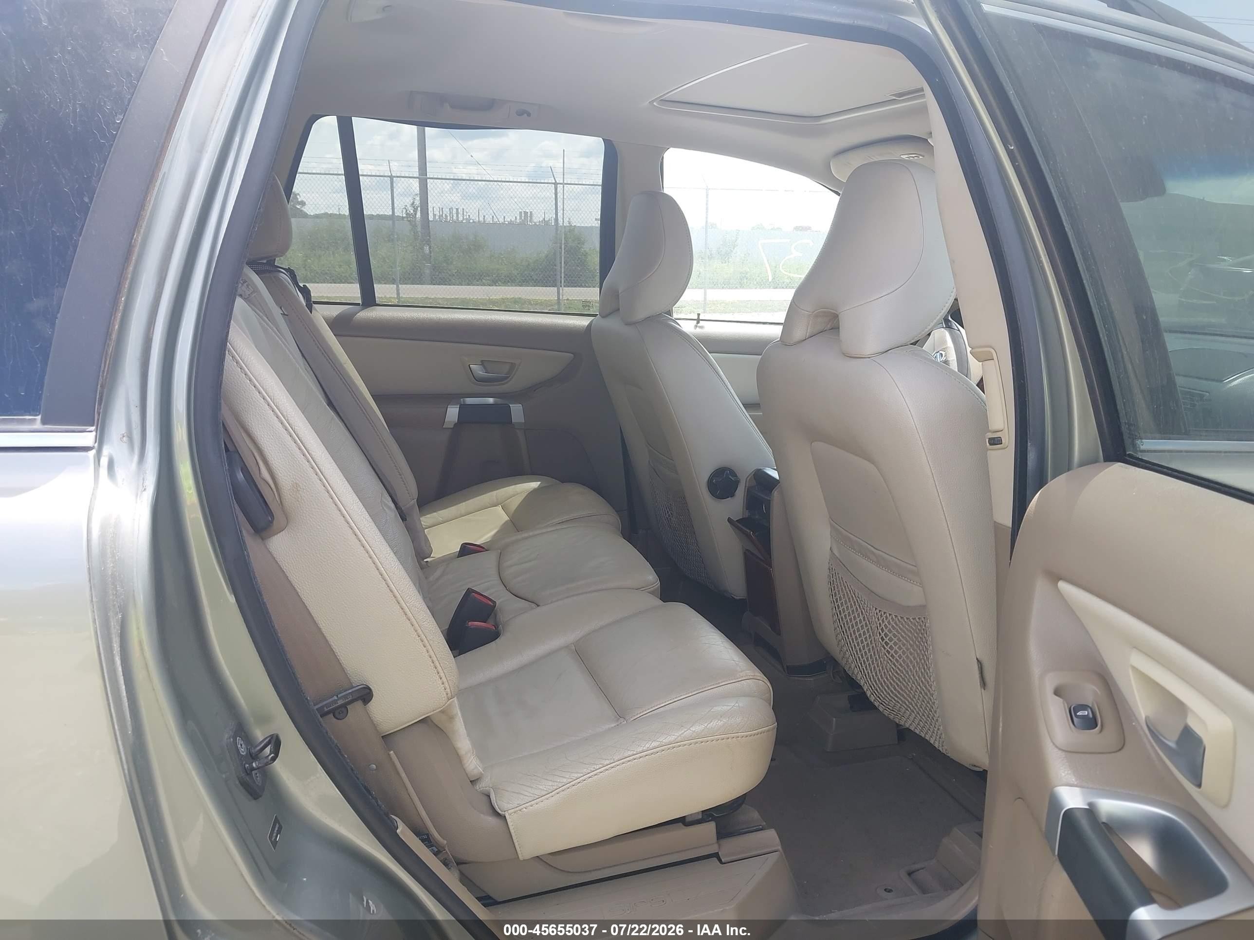 2008 Volvo Xc90 V8 Tan vin: YV4CZ852381466133