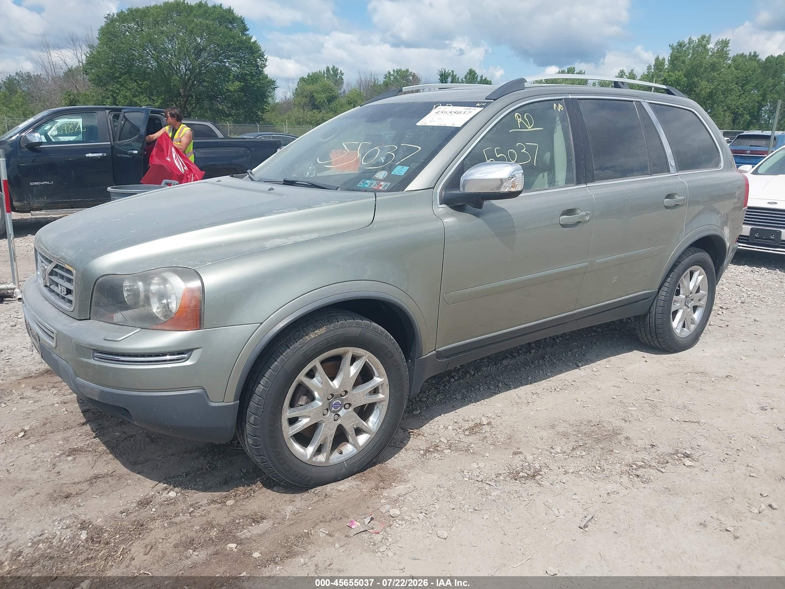 2008 Volvo Xc90 V8 Tan vin: YV4CZ852381466133