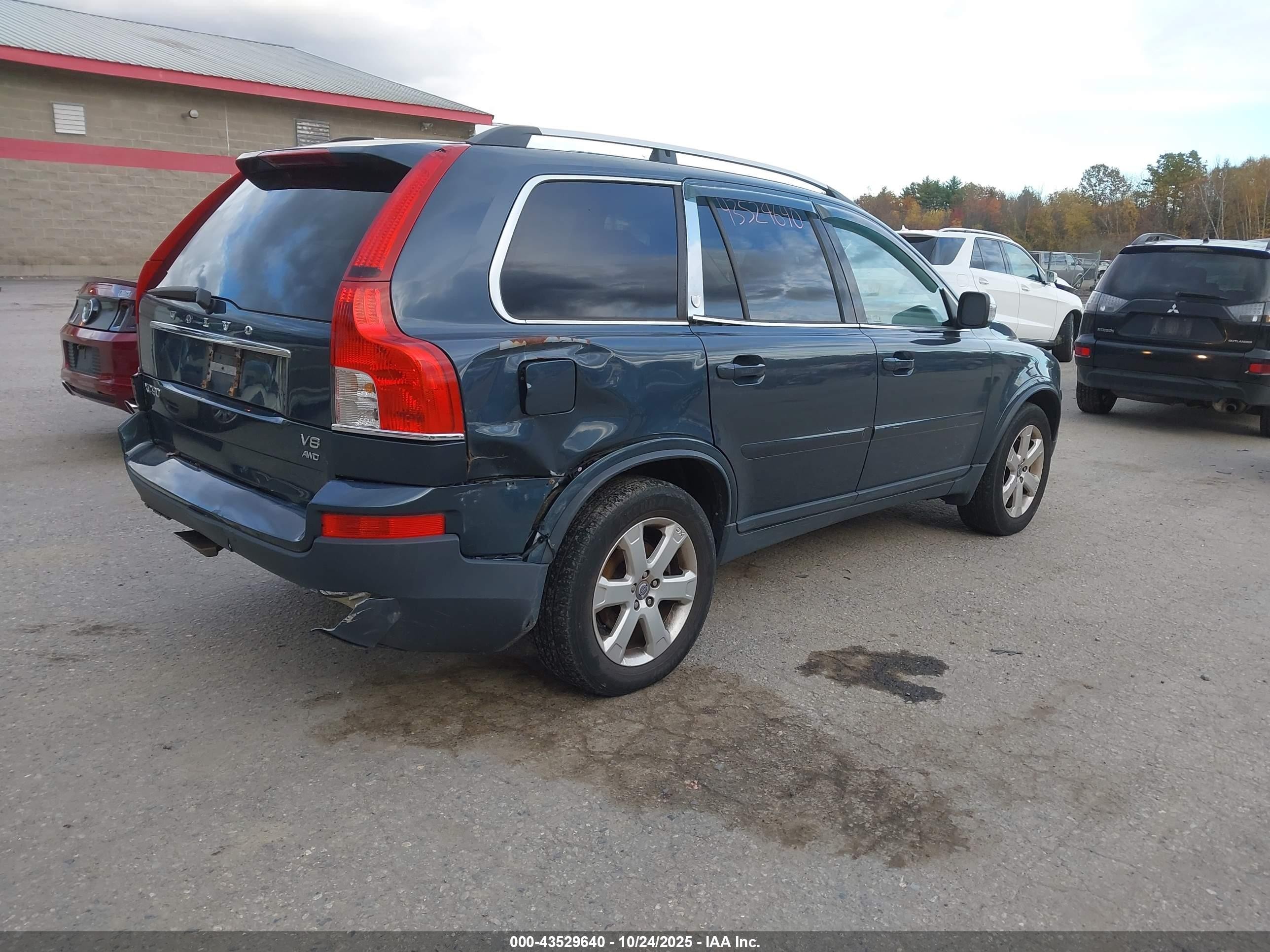 2009 Volvo Xc90 V8 Blue vin: YV4CZ852491496971