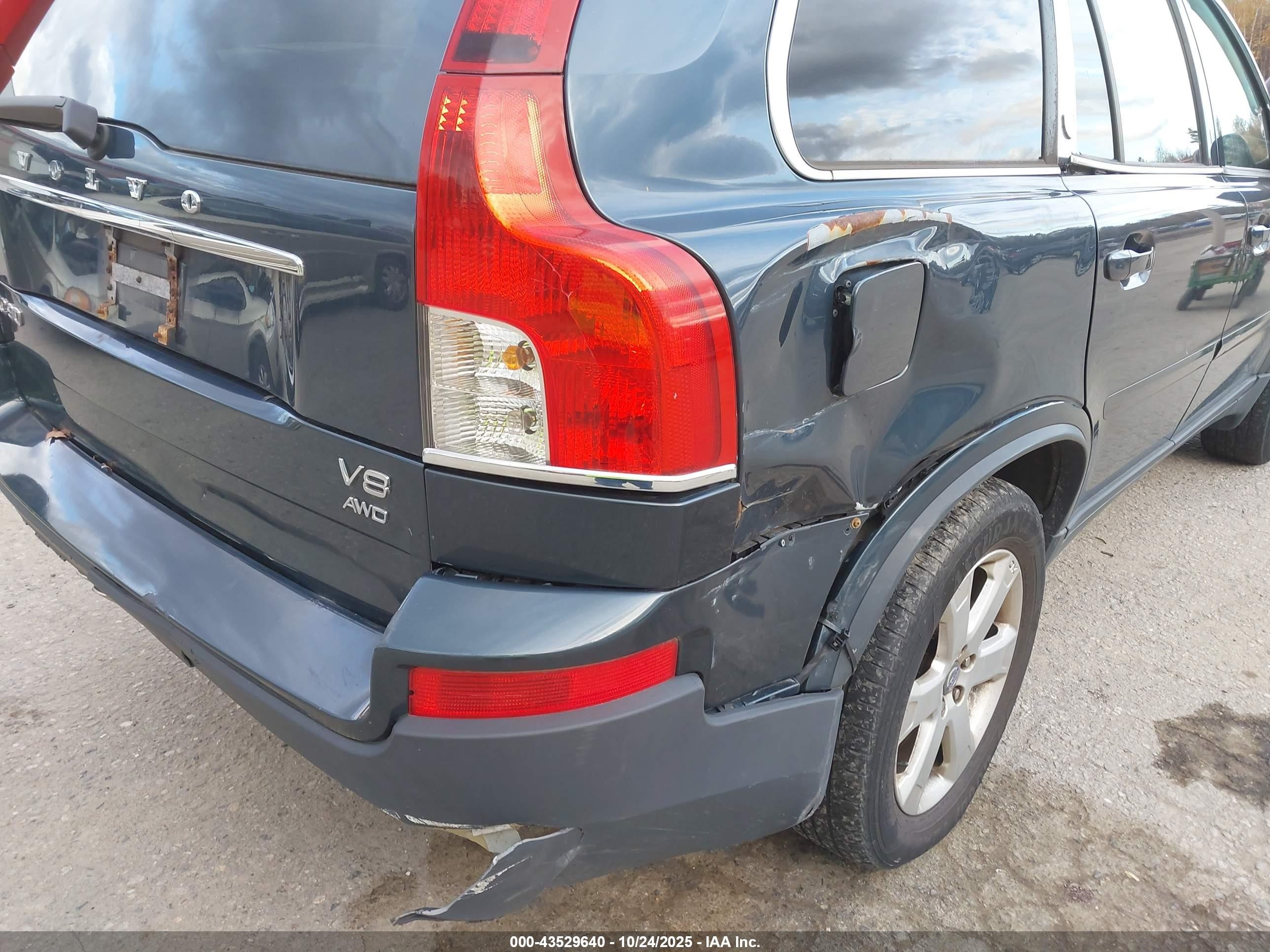 2009 Volvo Xc90 V8 Blue vin: YV4CZ852491496971
