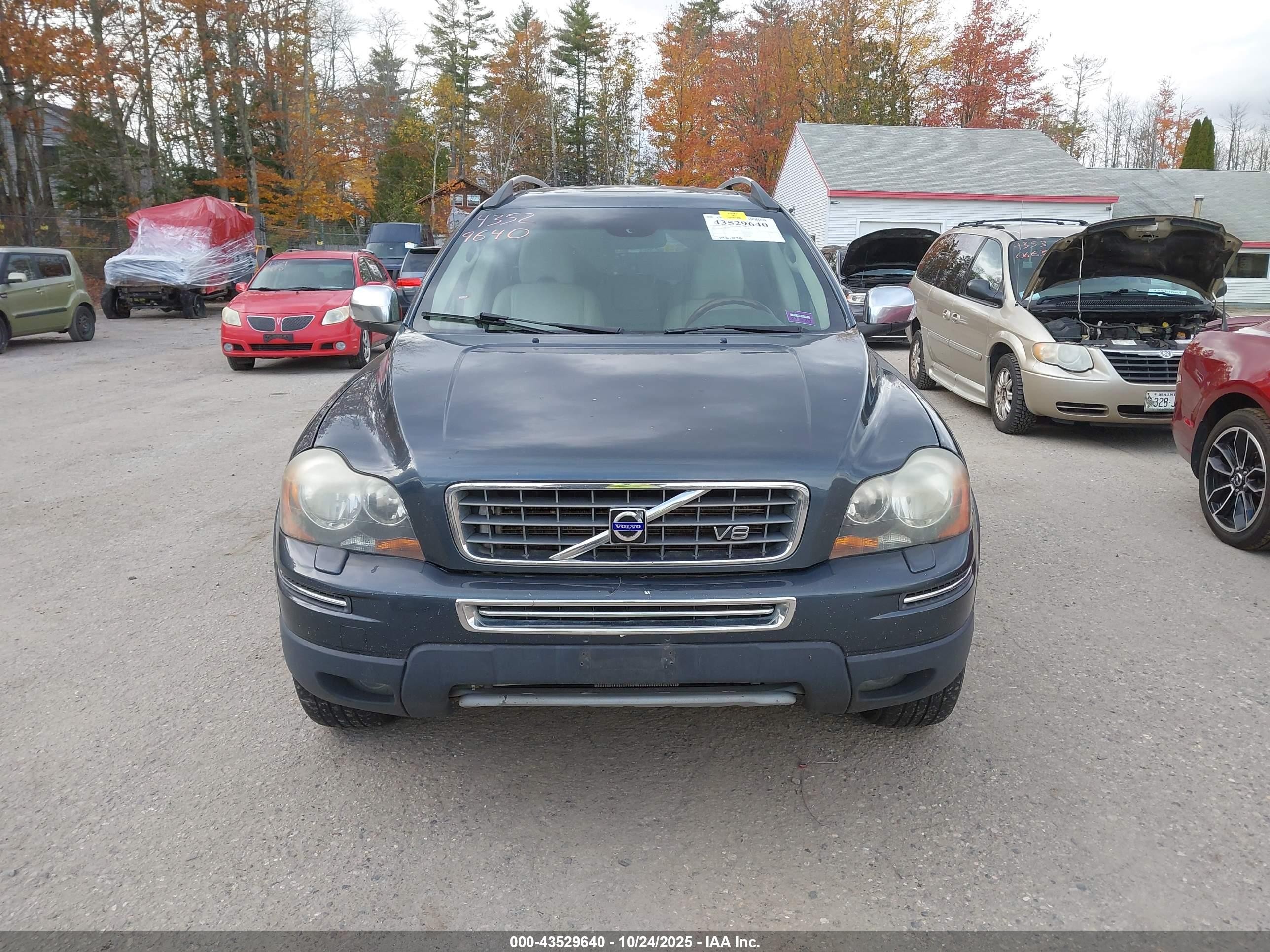2009 Volvo Xc90 V8 Blue vin: YV4CZ852491496971