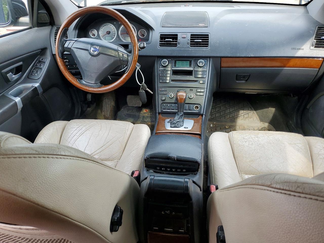 2007 Volvo Xc90 V8 Black vin: YV4CZ852571358997
