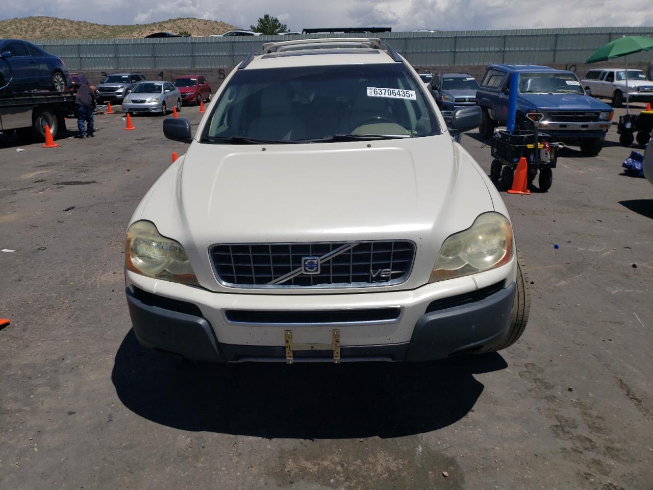 2006 Volvo Xc90 V8 White vin: YV4CZ852661224305