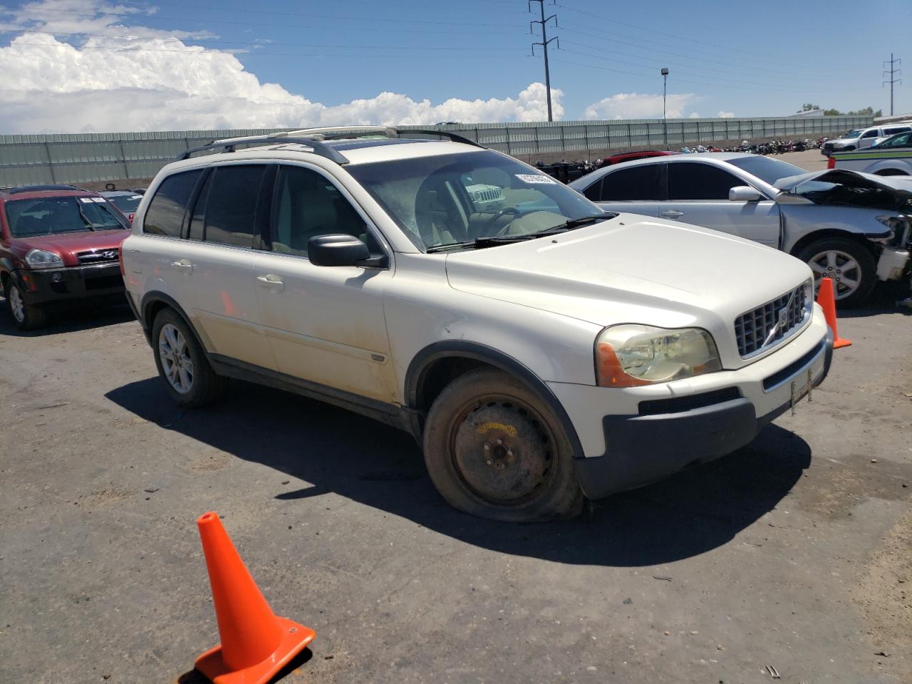 2006 Volvo Xc90 V8 White vin: YV4CZ852661224305