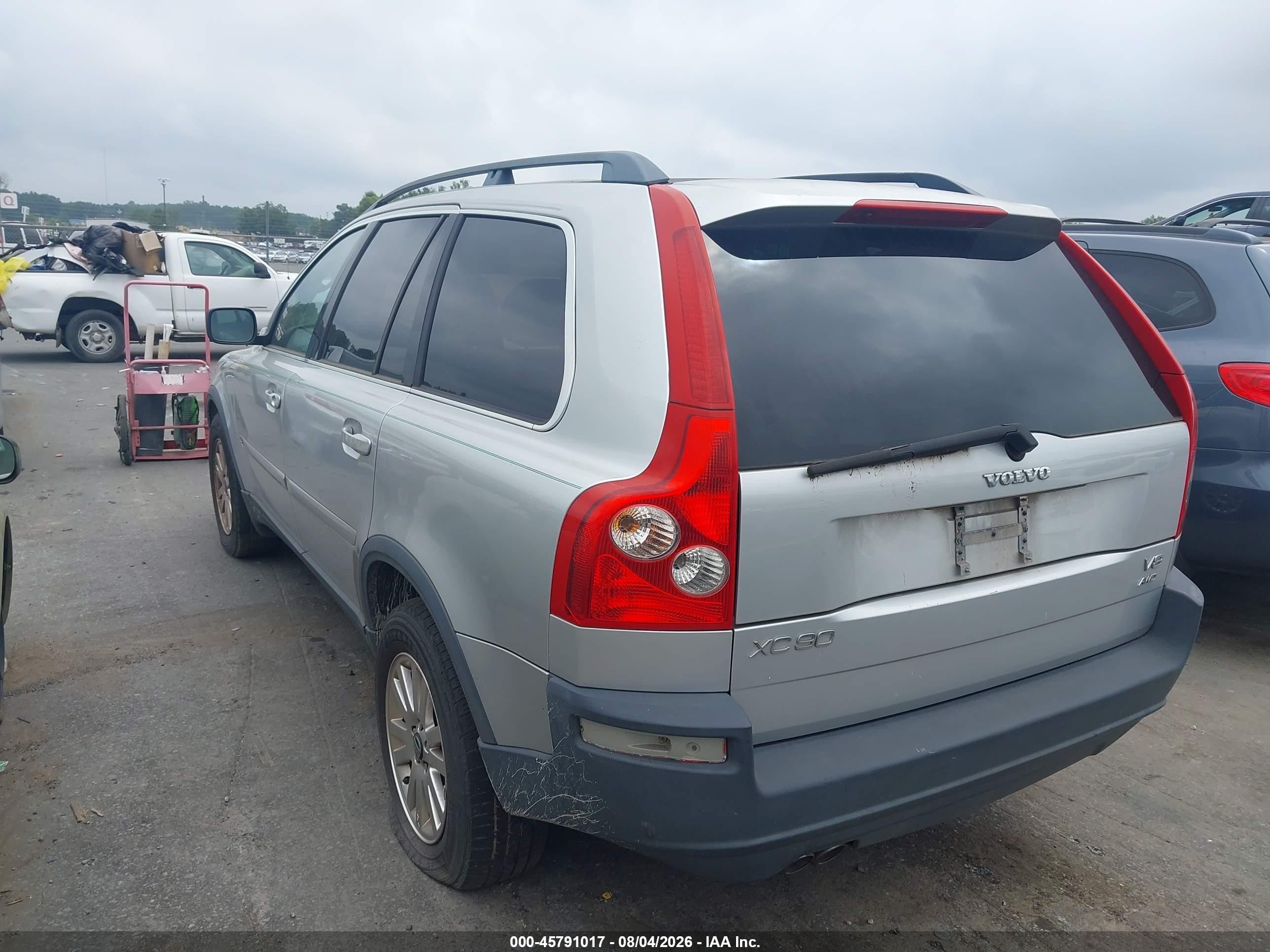 2006 Volvo Xc90 V8/volvo Ocean Race Edition Silver vin: YV4CZ852661238138
