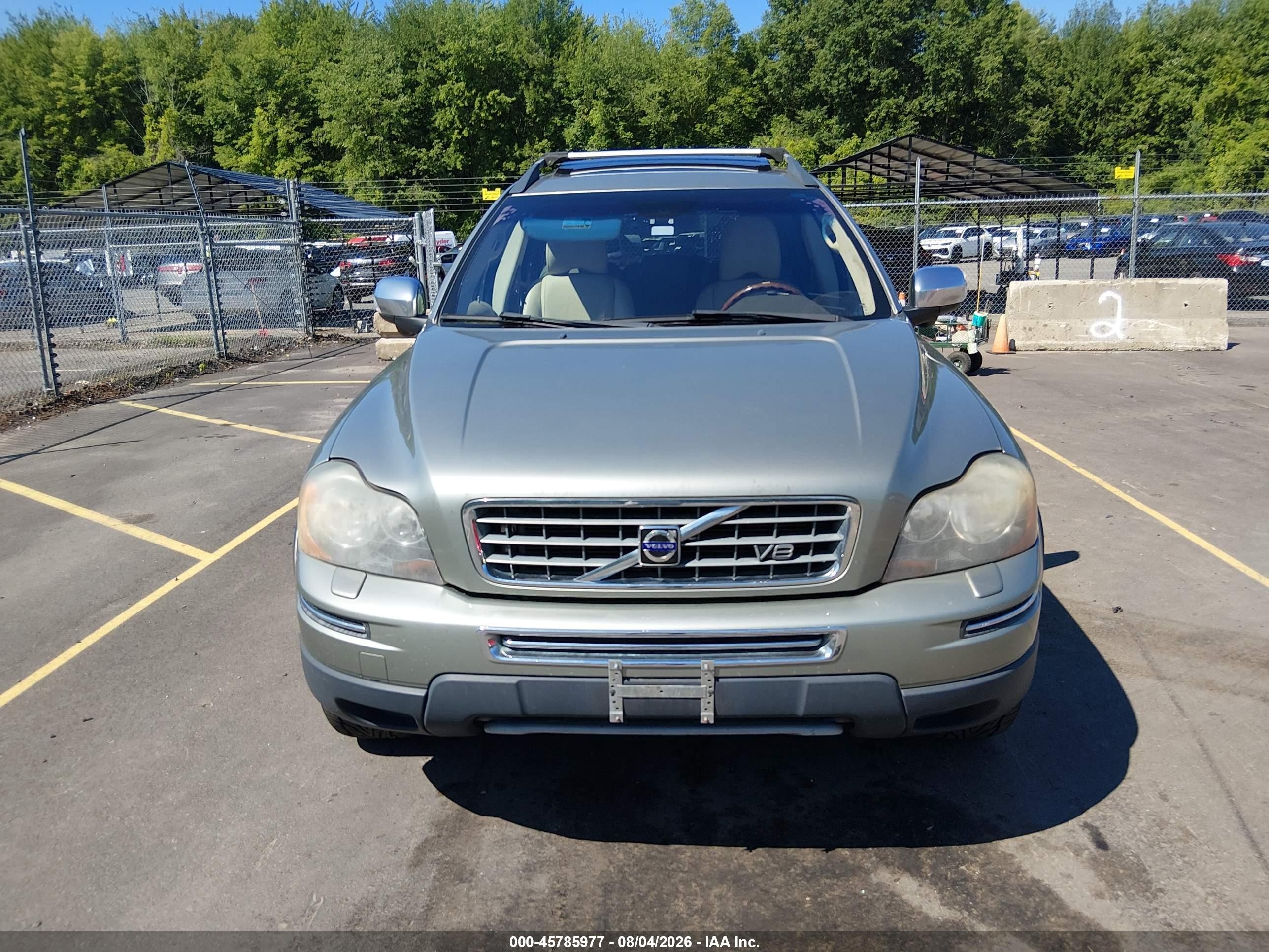 2008 Volvo Xc90 V8 Tan vin: YV4CZ852681462416