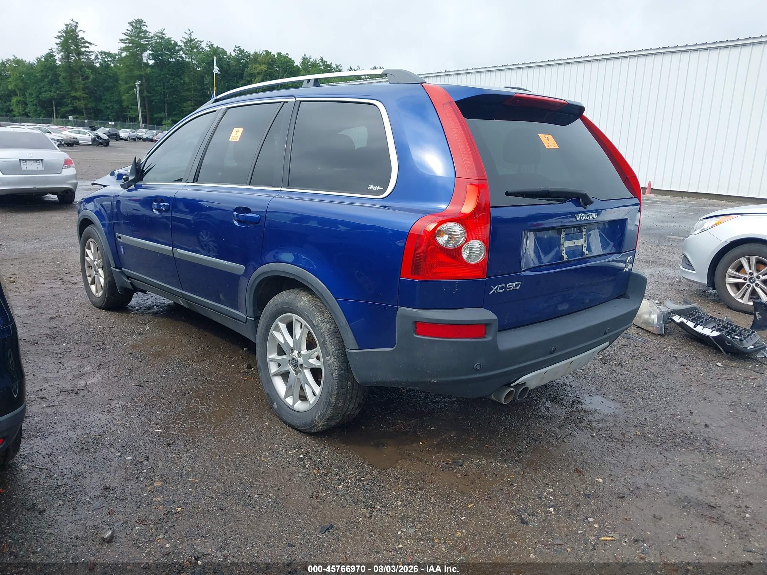 2006 Volvo Xc90 V8/volvo Ocean Race Edition Blue vin: YV4CZ852761290684