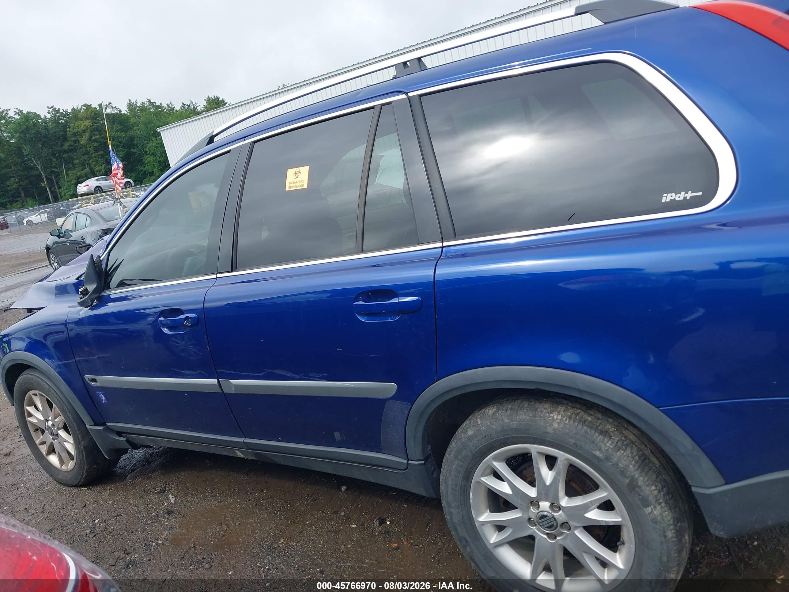 2006 Volvo Xc90 V8/volvo Ocean Race Edition Blue vin: YV4CZ852761290684