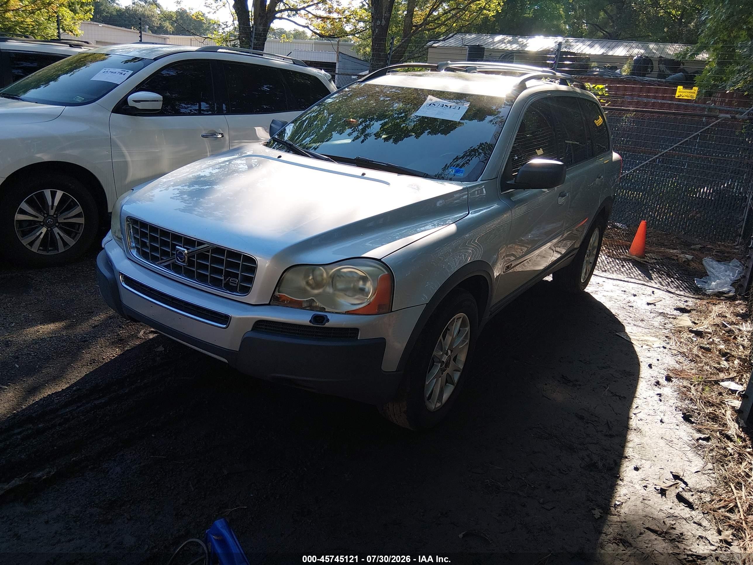 2006 Volvo Xc90 V8/volvo Ocean Race Edition Silver vin: YV4CZ852861267169