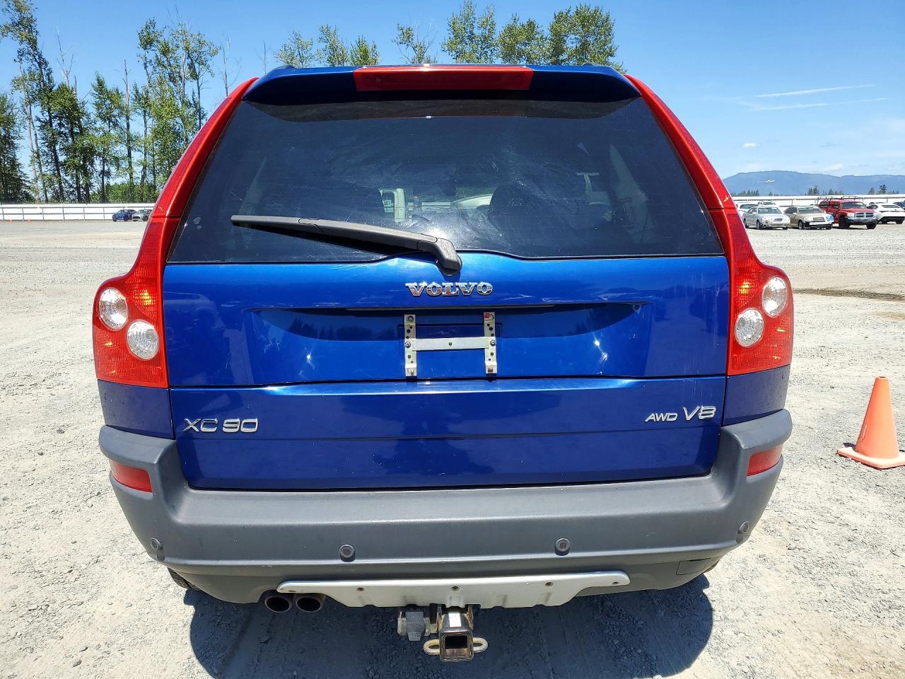 2006 Volvo Xc90 V8 Blue vin: YV4CZ852861279838