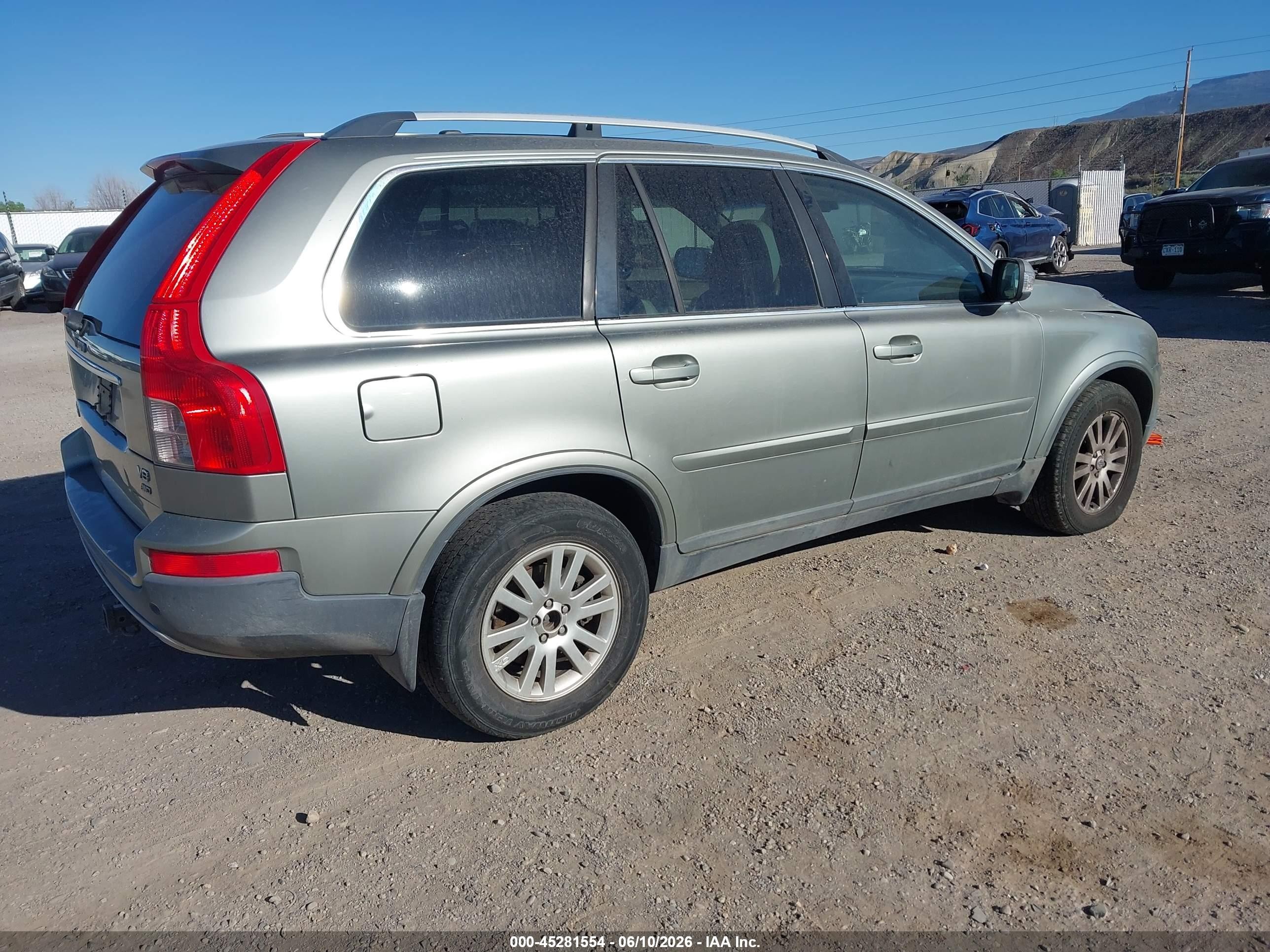 2007 Volvo Xc90 V8 Silver vin: YV4CZ852871353373