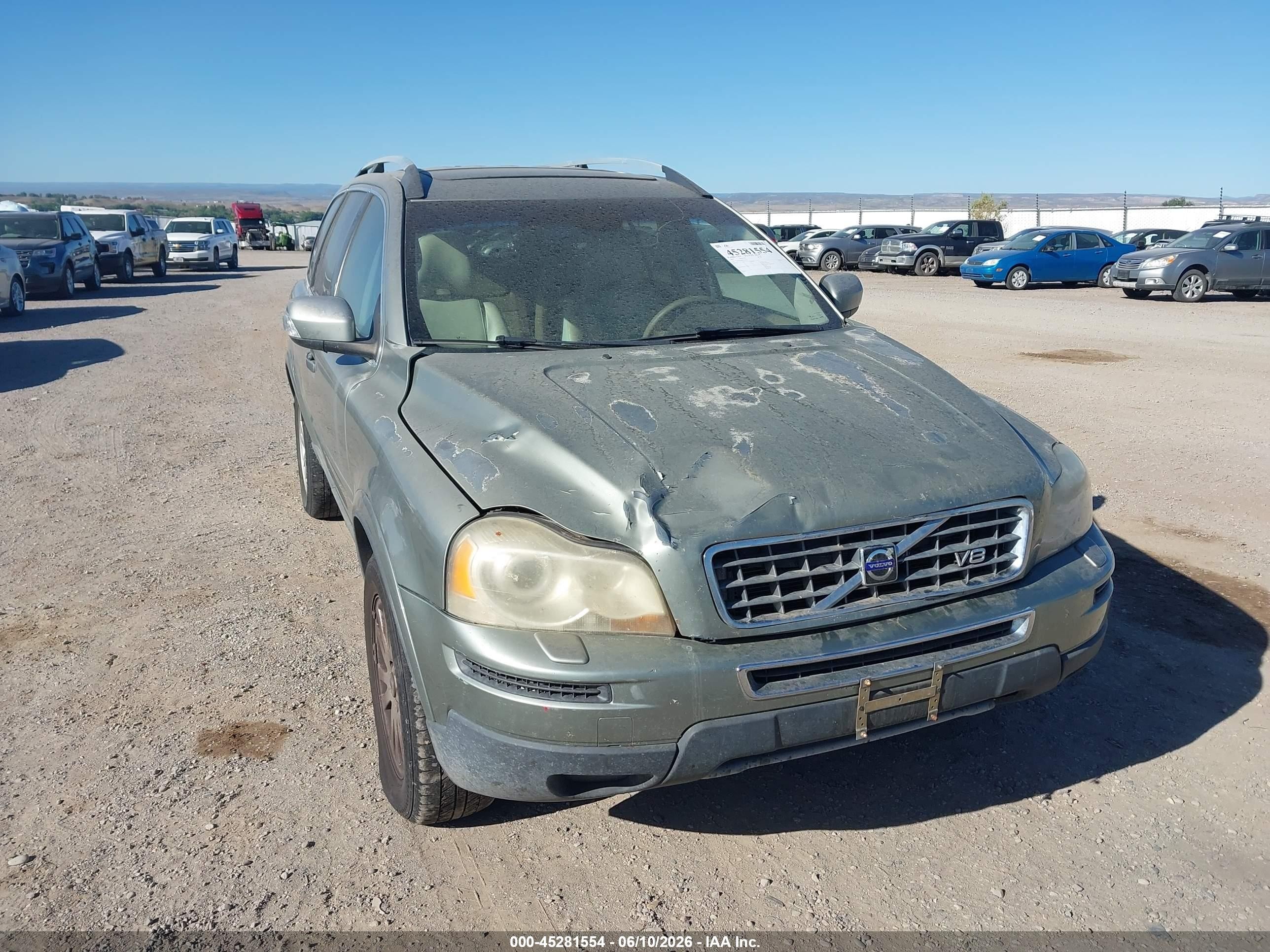 2007 Volvo Xc90 V8 Silver vin: YV4CZ852871353373