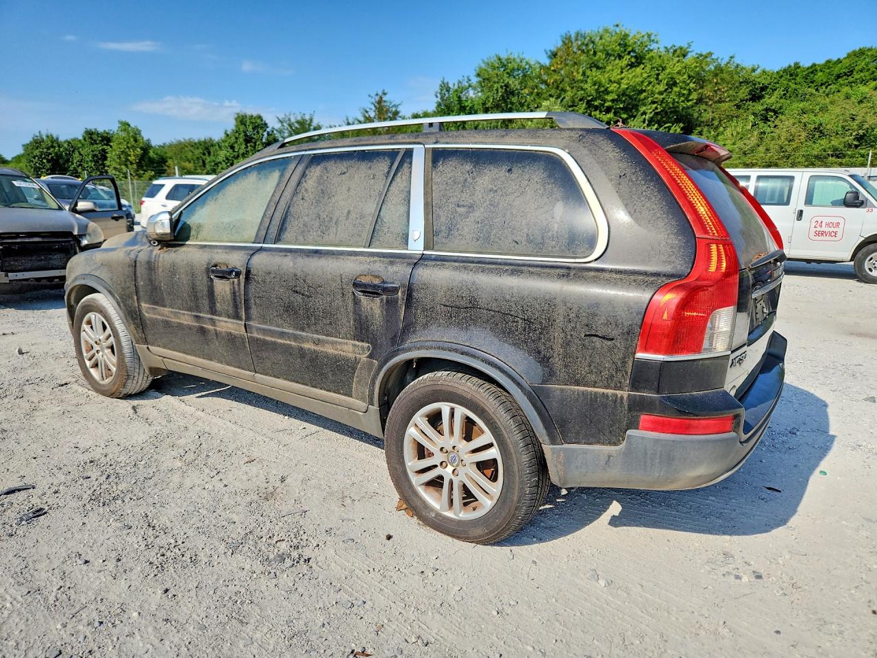 2008 Volvo Xc90 V8 Black vin: YV4CZ852881461607