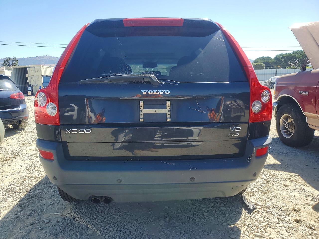2006 Volvo Xc90 V8 Black vin: YV4CZ852X61227658
