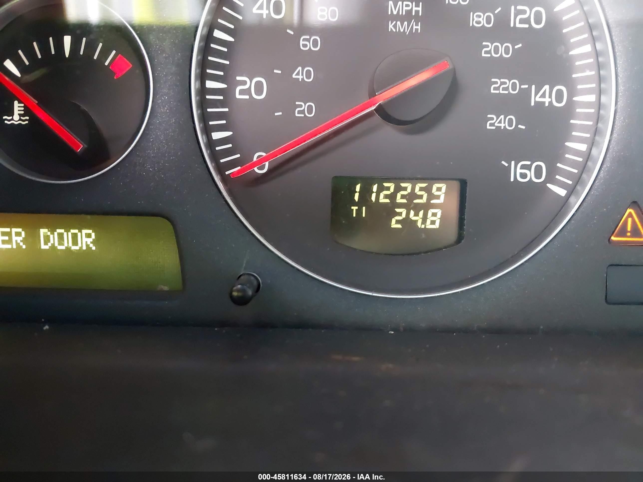 2006 Volvo Xc90 V8/volvo Ocean Race Edition Серебряный vin: YV4CZ852X61235274