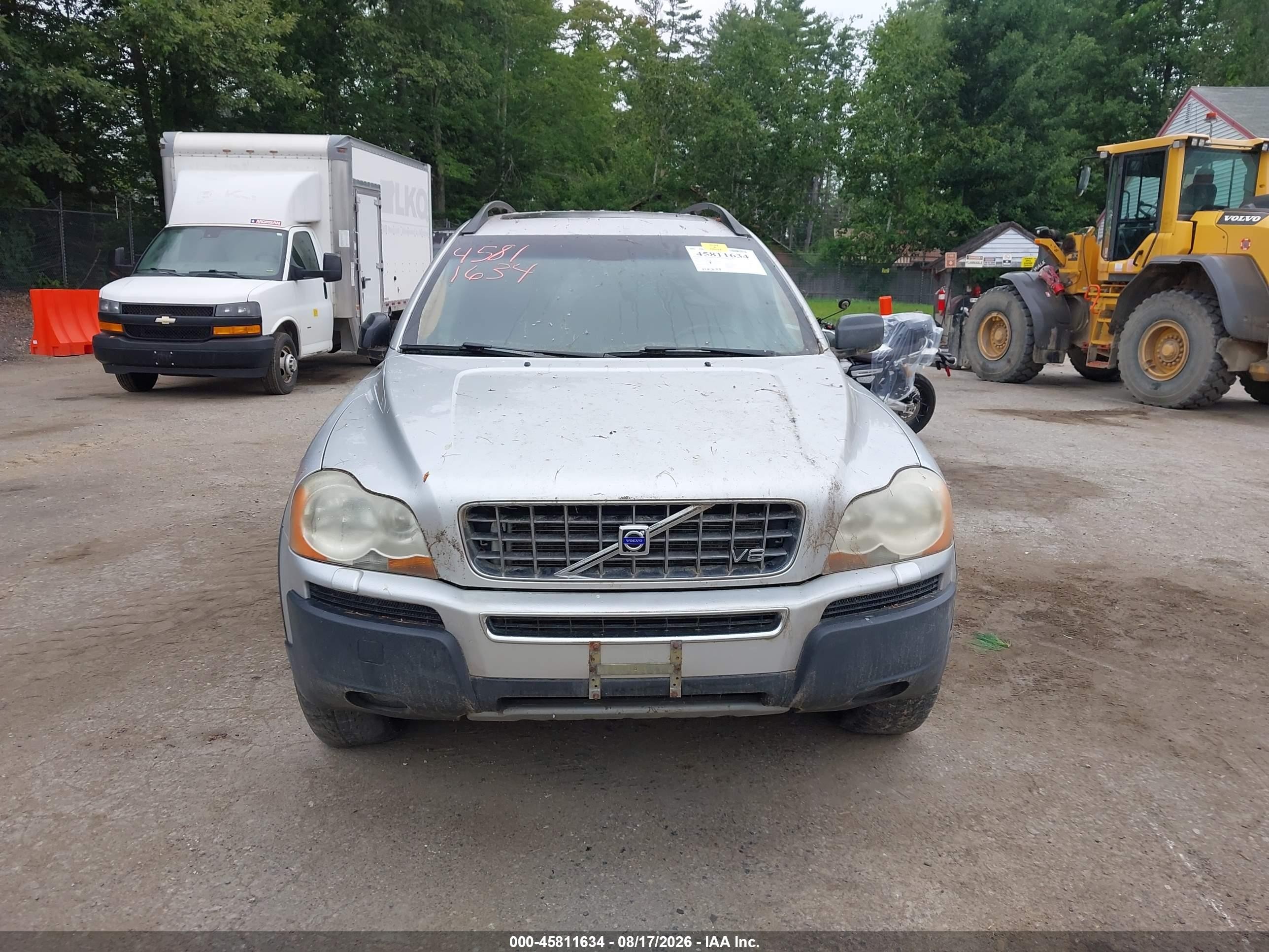2006 Volvo Xc90 V8/volvo Ocean Race Edition Серебряный vin: YV4CZ852X61235274