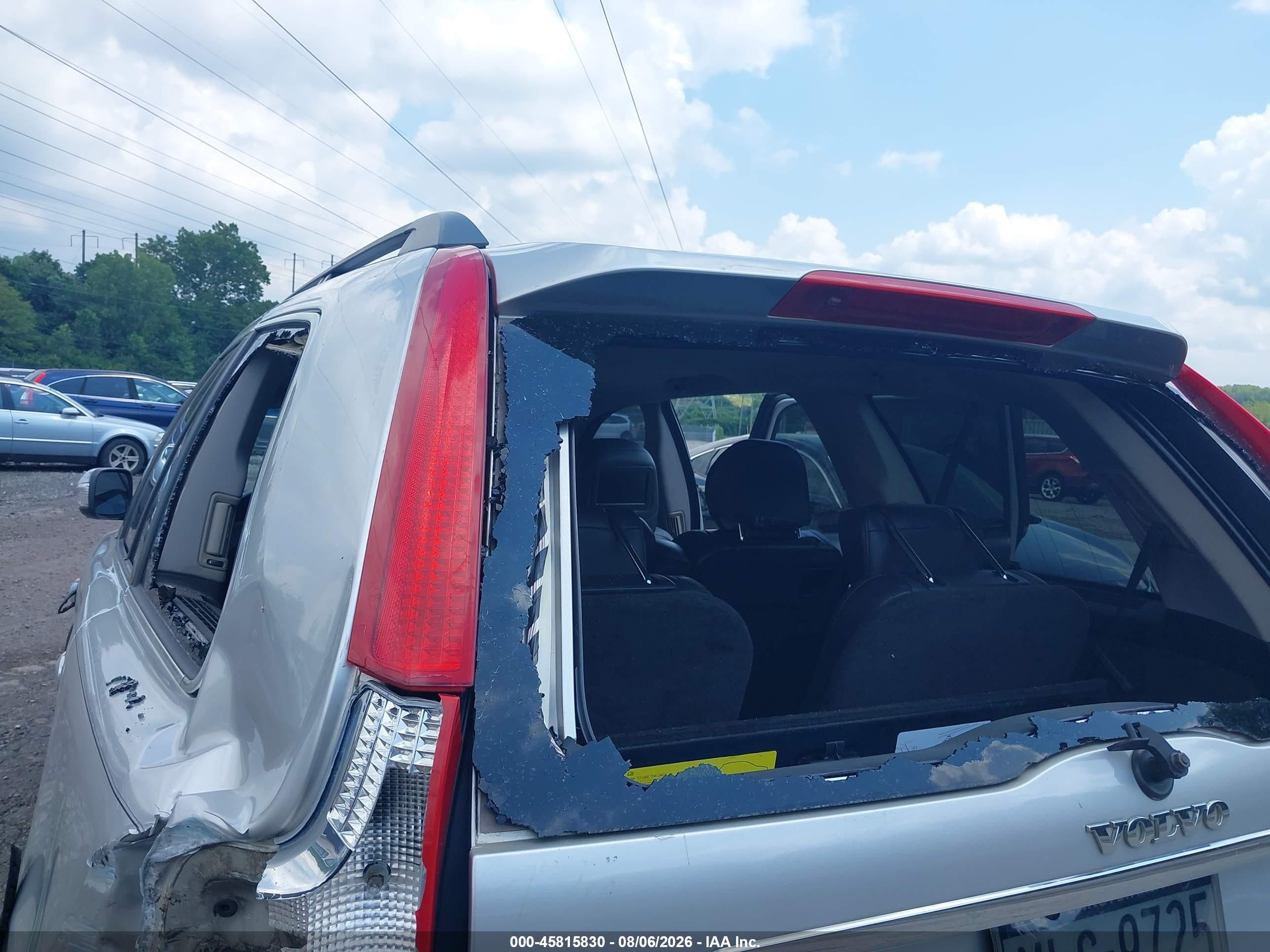 2007 Volvo Xc90 3.2 Silver vin: YV4CZ982071338996