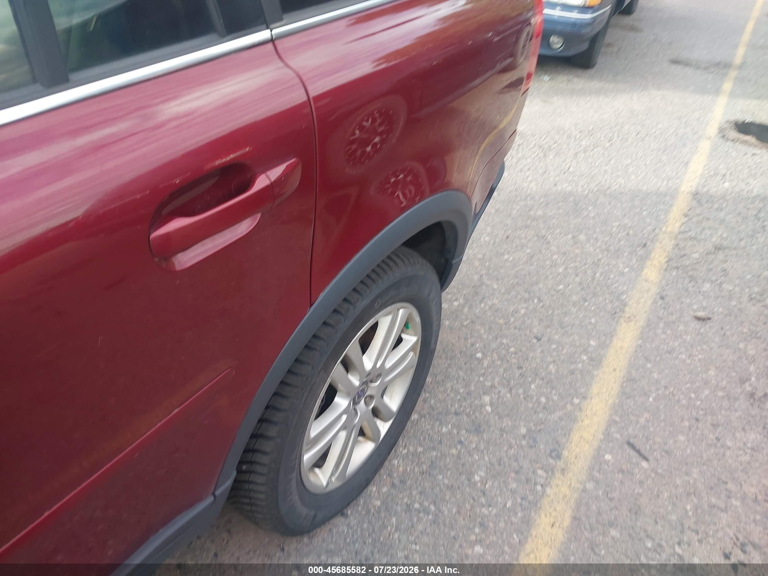 2007 Volvo Xc90 3.2 Red vin: YV4CZ982071394842