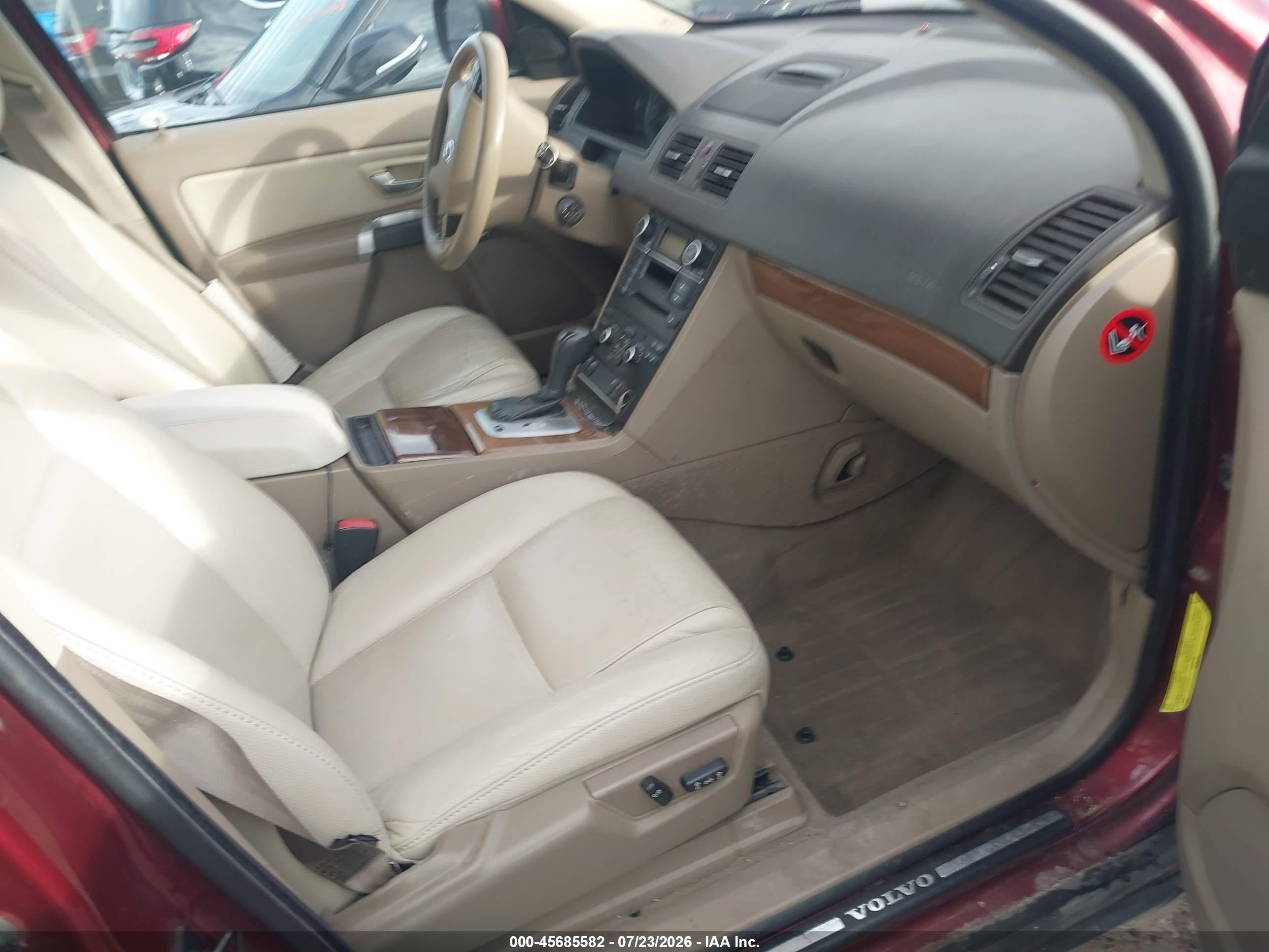 2007 Volvo Xc90 3.2 Red vin: YV4CZ982071394842